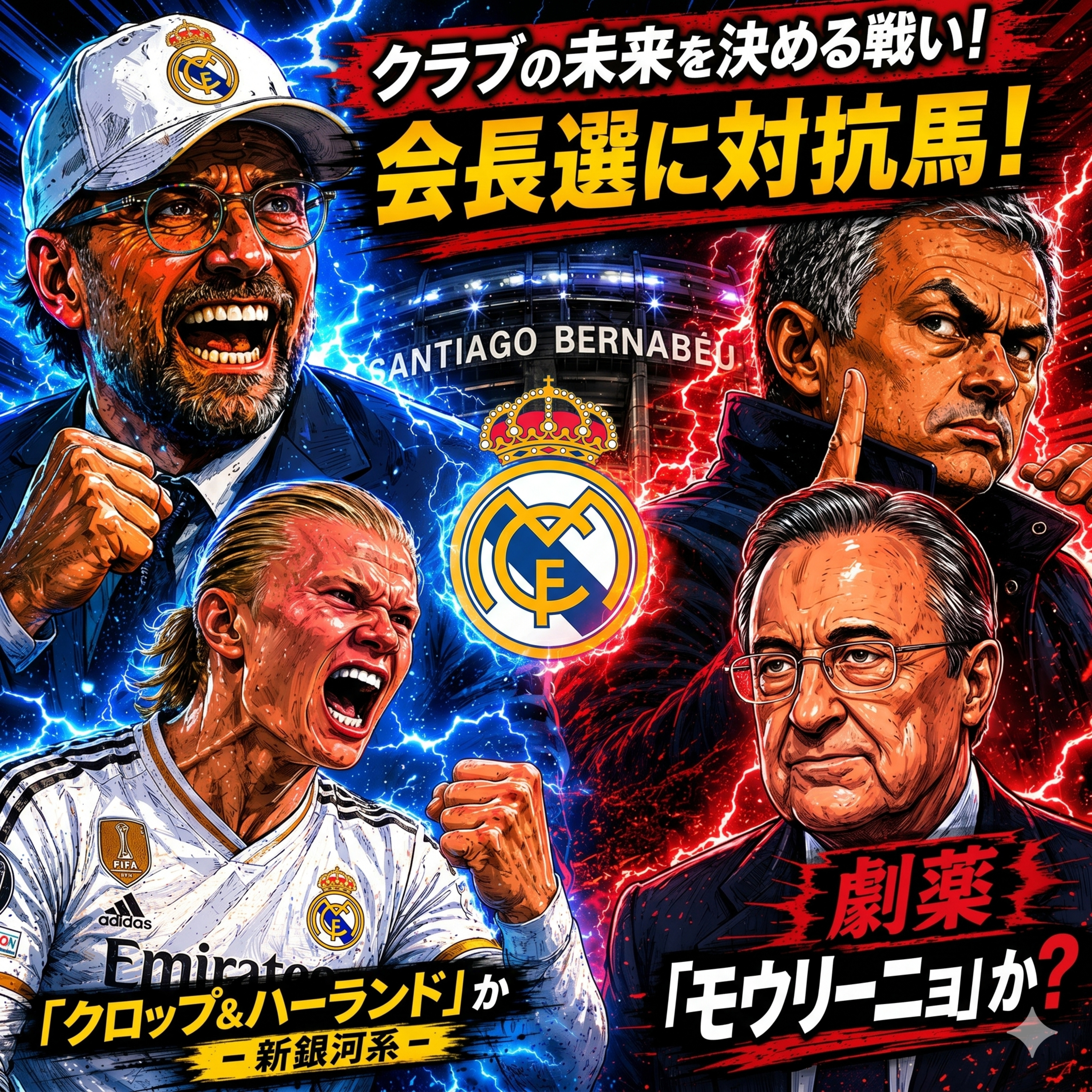 【政変】レアル・マドリード会長選に若手実業家が！「クロップ＆ハーランド」か「モウリーニョ帰還」か？ / マドリディスタが望むのは“規律” episode artwork