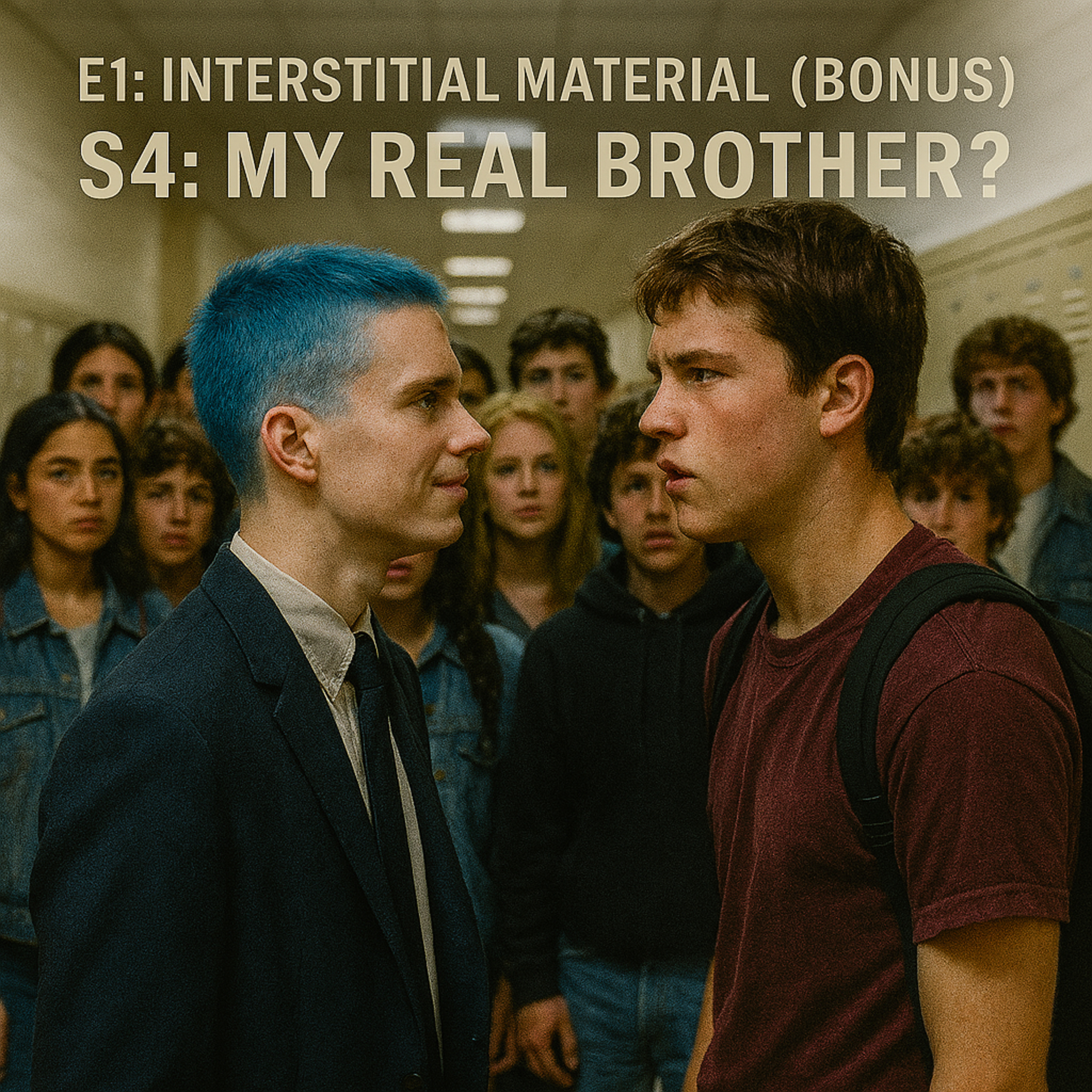 E1: Interstitial Material (Bonus); S4: My Real Brother? episode artwork