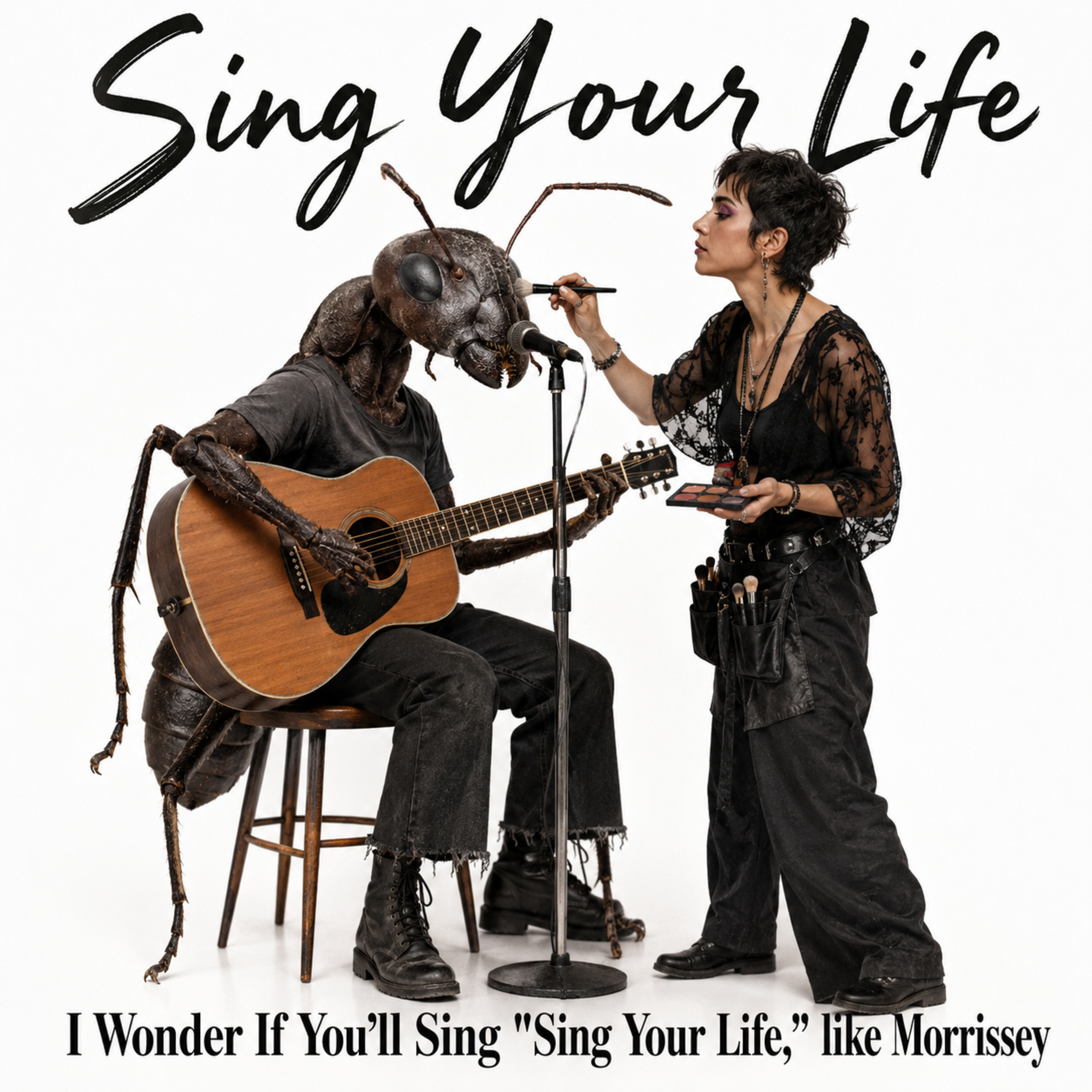 E8: Sing Your Life; S9: I Wonder If You'll Sing "Sing Your Life," like Morrissey episode artwork