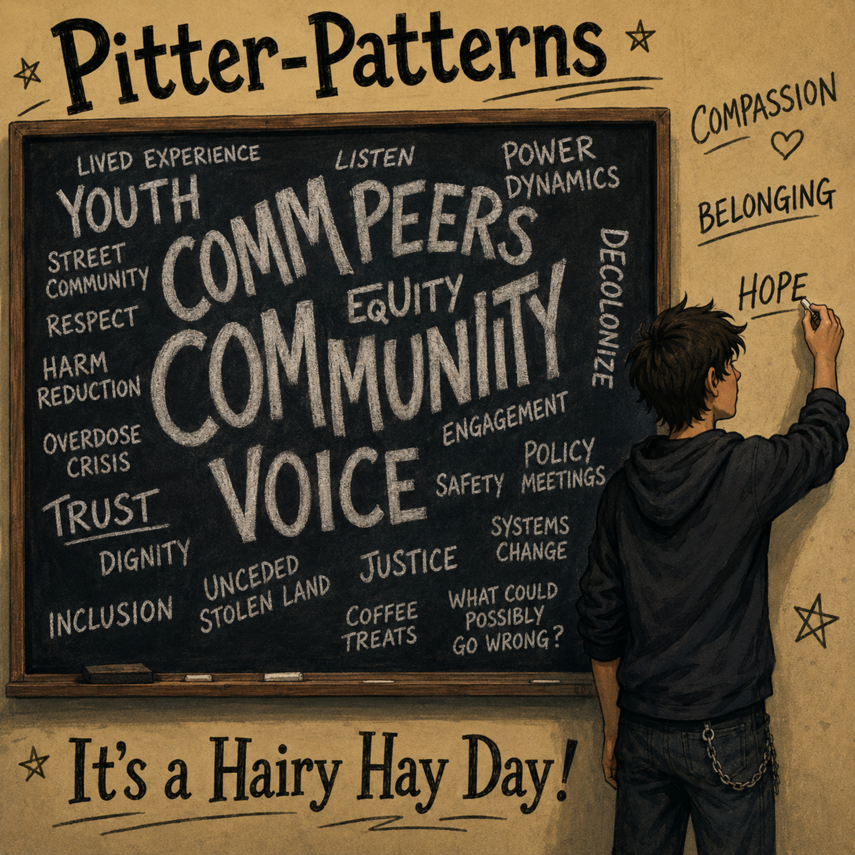 E3: Pitter-Patterns; S10: It's a Hairy Hay Day! episode artwork