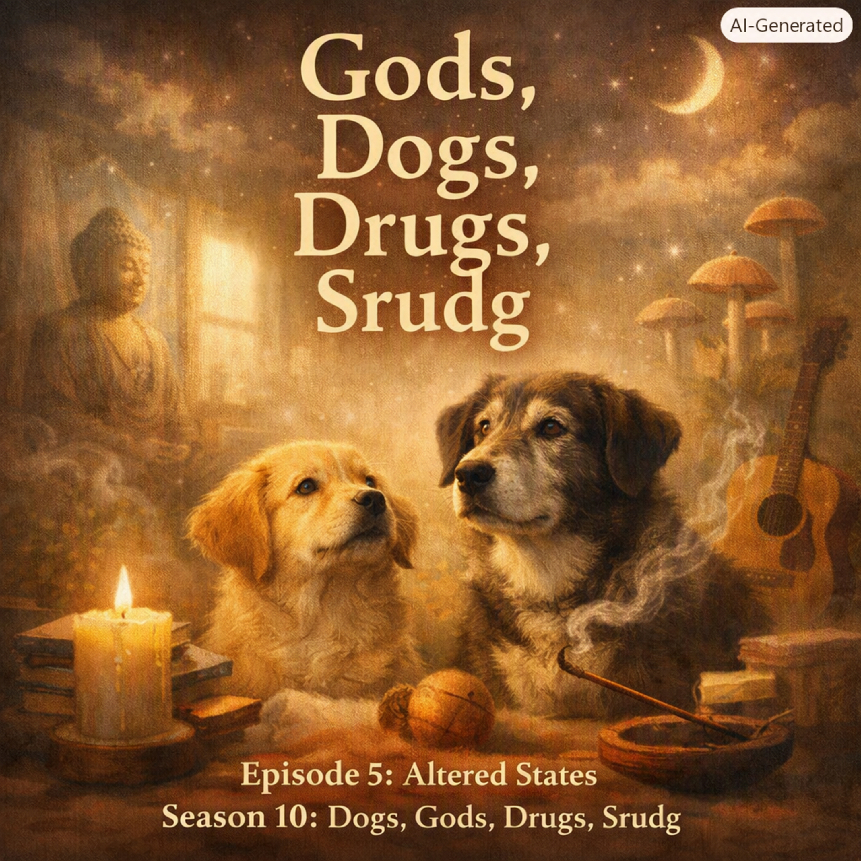 E7: Altered States; S10: Dogs, Gods, Drugs, Srudg episode artwork