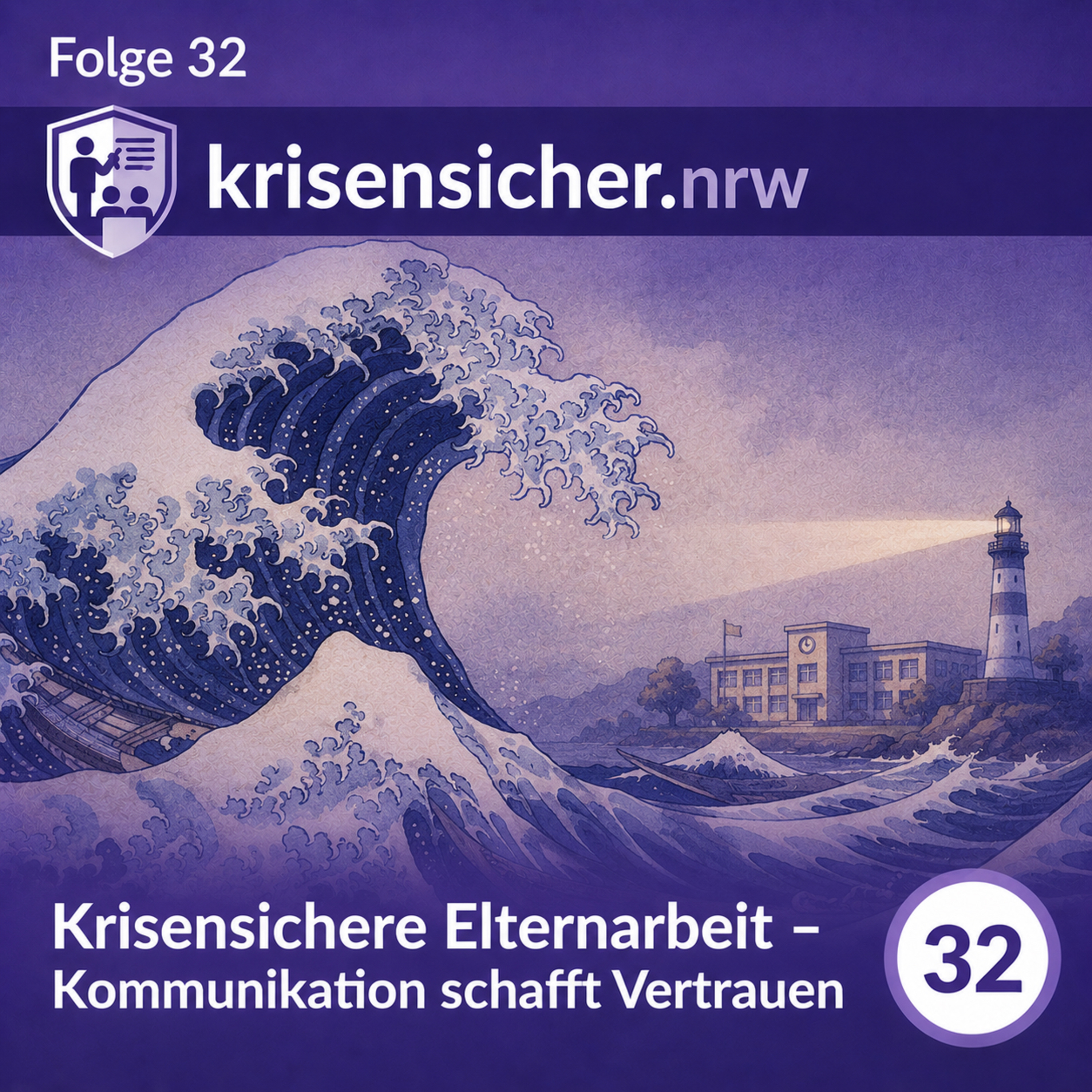 Folge 32 - Krisensichere Elternarbeit - Kommunikation schafft Vertrauen episode artwork