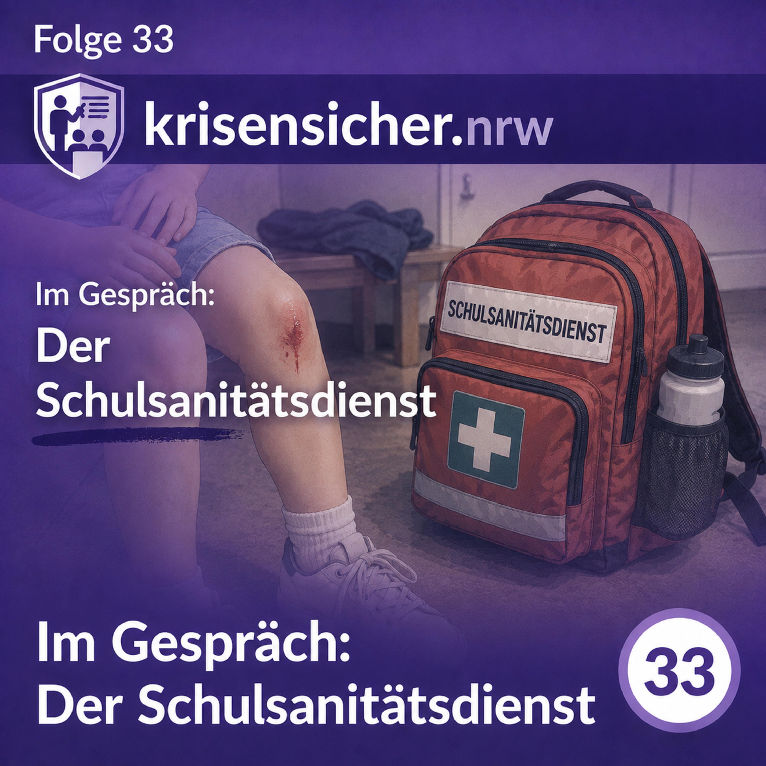 Folge 33 - Im Gespräch: Der Schulsanitätsdienst episode artwork