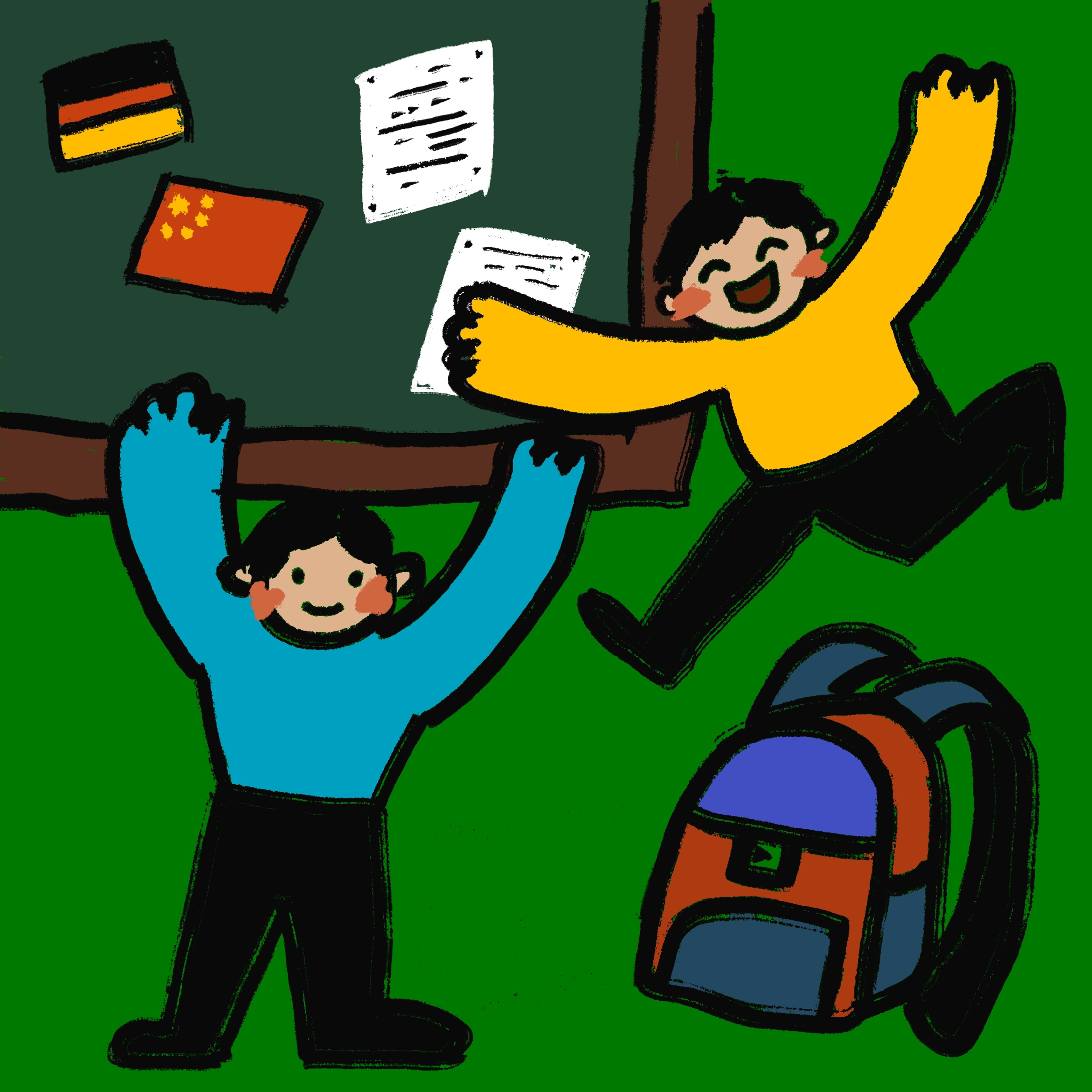 14. 原来德国小学是这样的？两个中国小朋友带你揭秘德国小学 episode artwork
