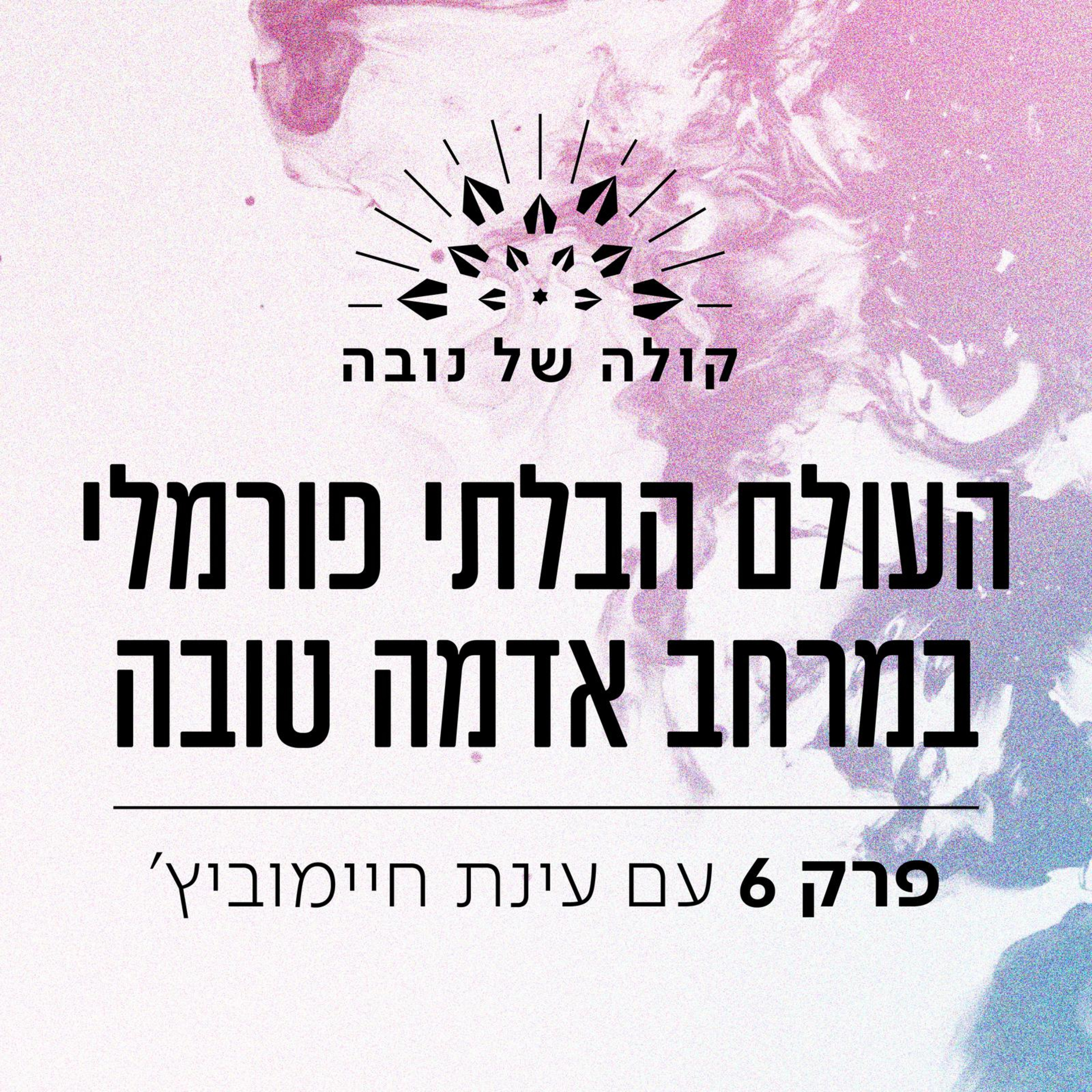 פרק 6 - עינת חיימוביץ׳ ״העולם הבלתי פורמלי במרחב אדמה טובה״ episode artwork