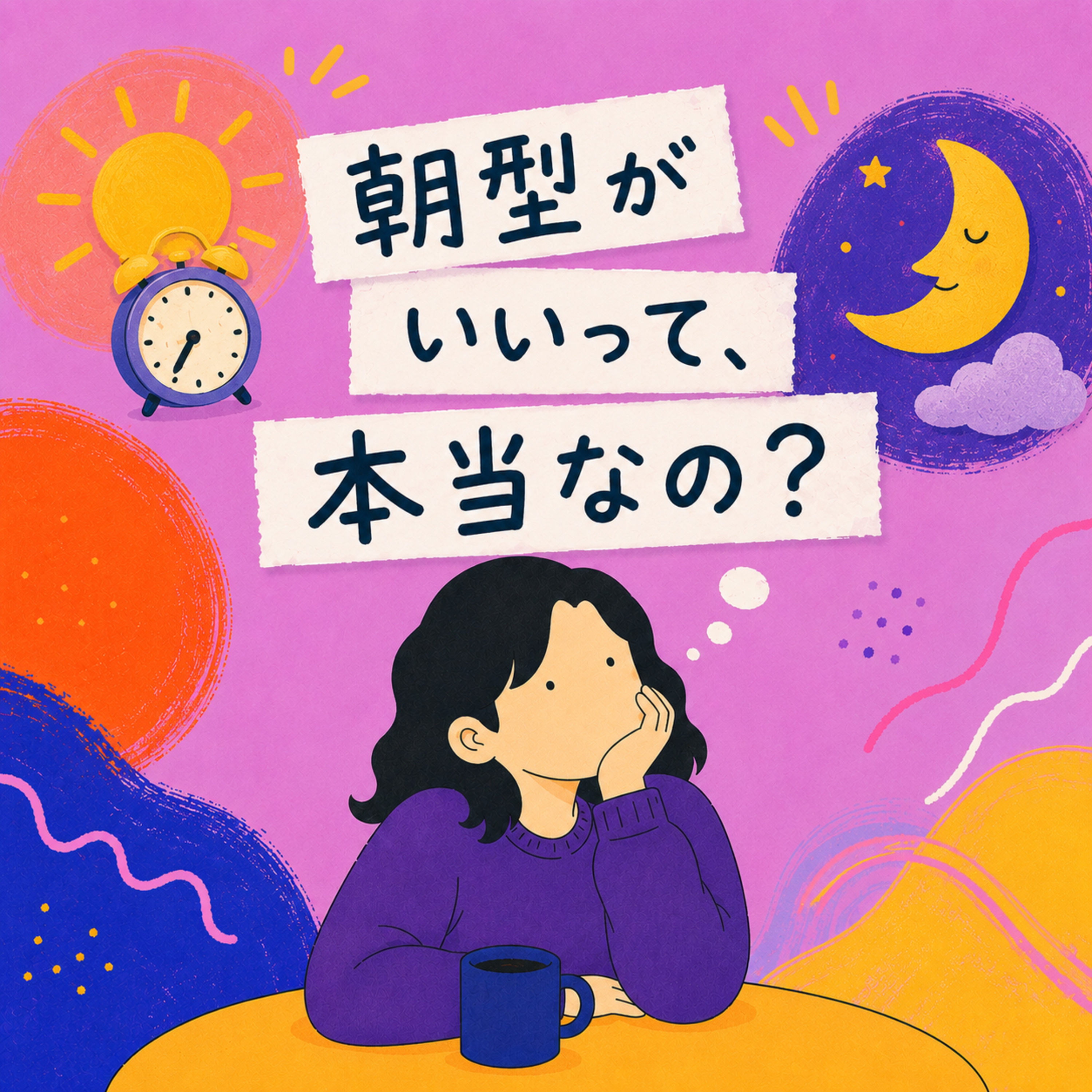 第32回「朝型がいいって、本当なの?」 episode artwork