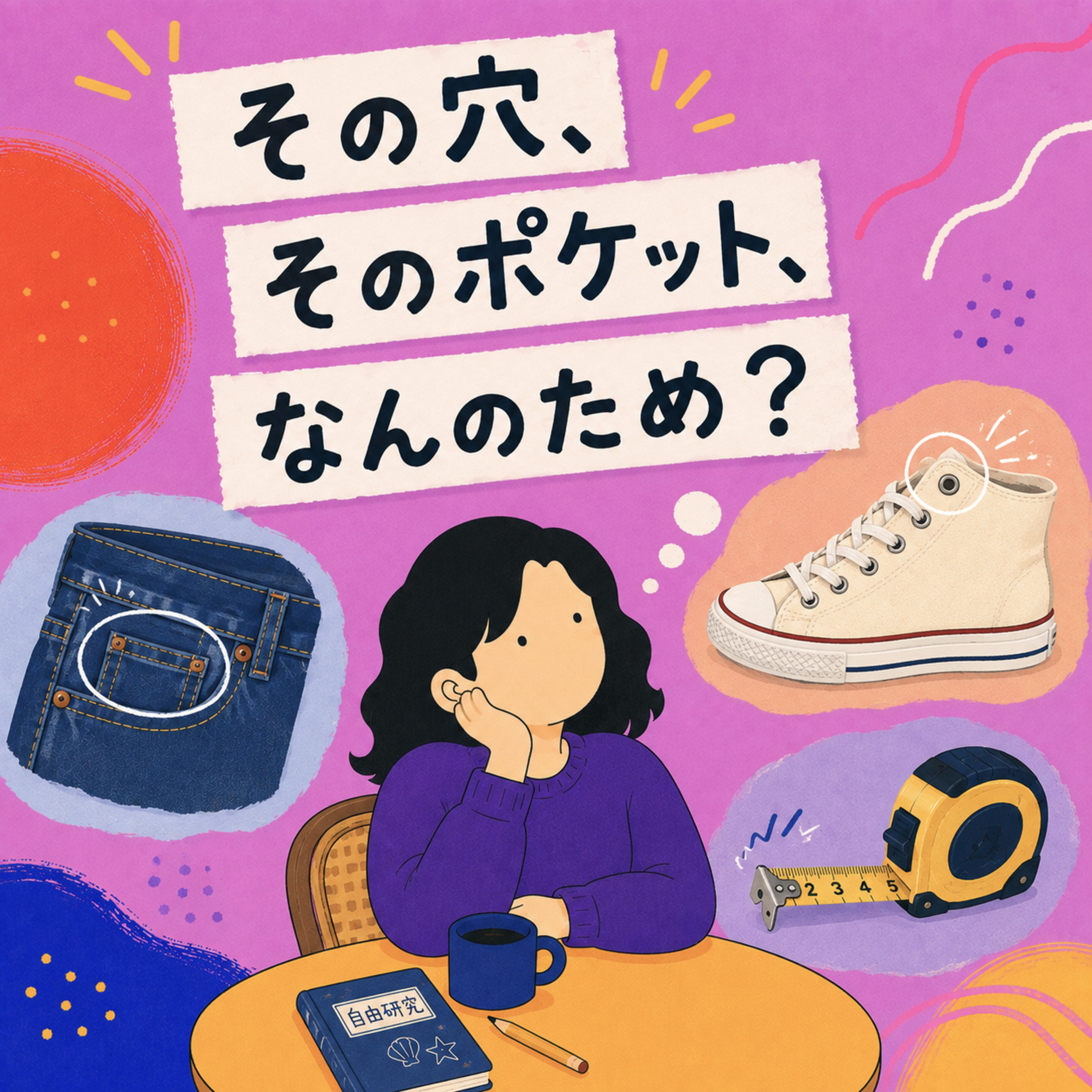 第34回「その穴、そのポケット、なんのため?」 episode artwork