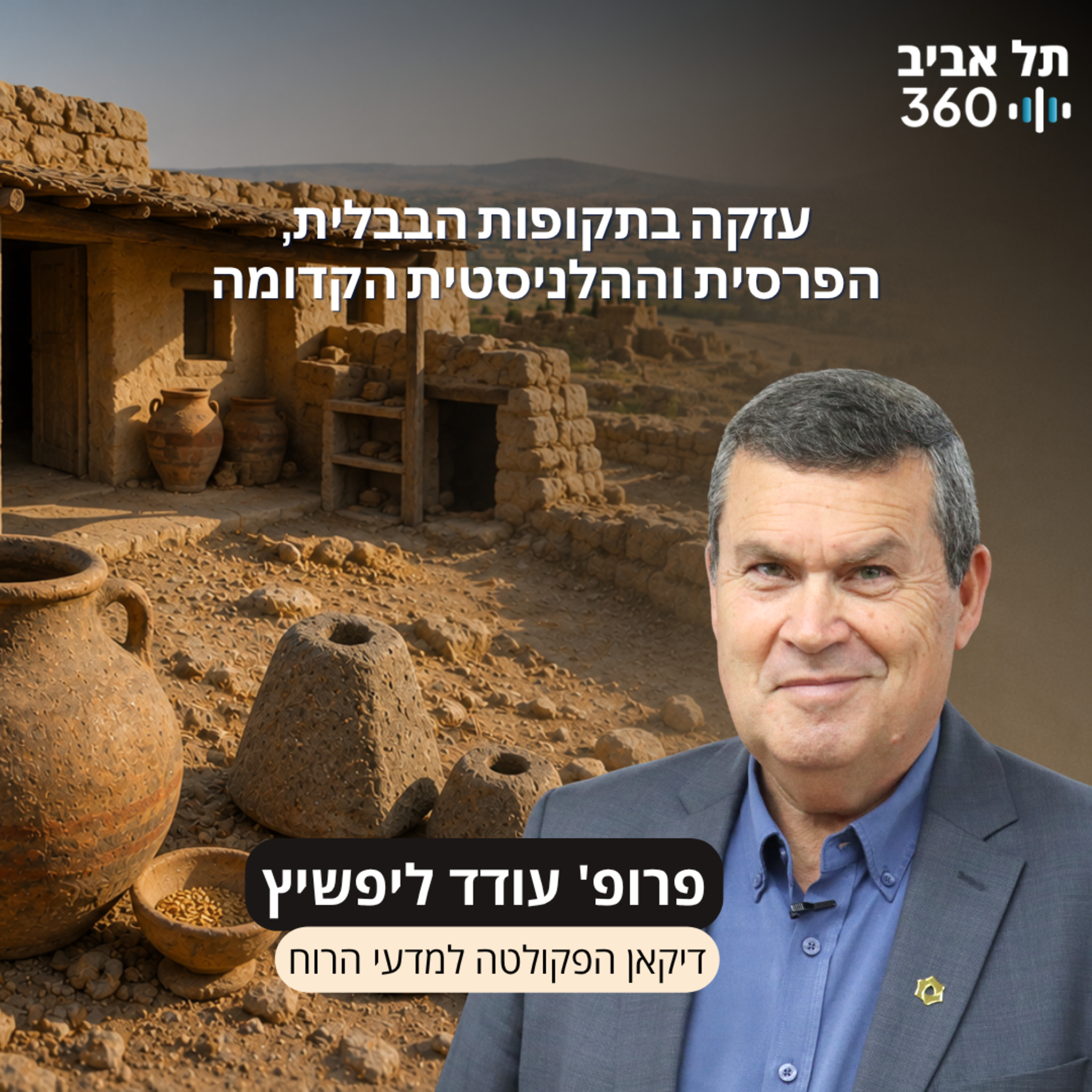 Artwork for ארכאולוגיה וארץ ישראל | תל אביב 360