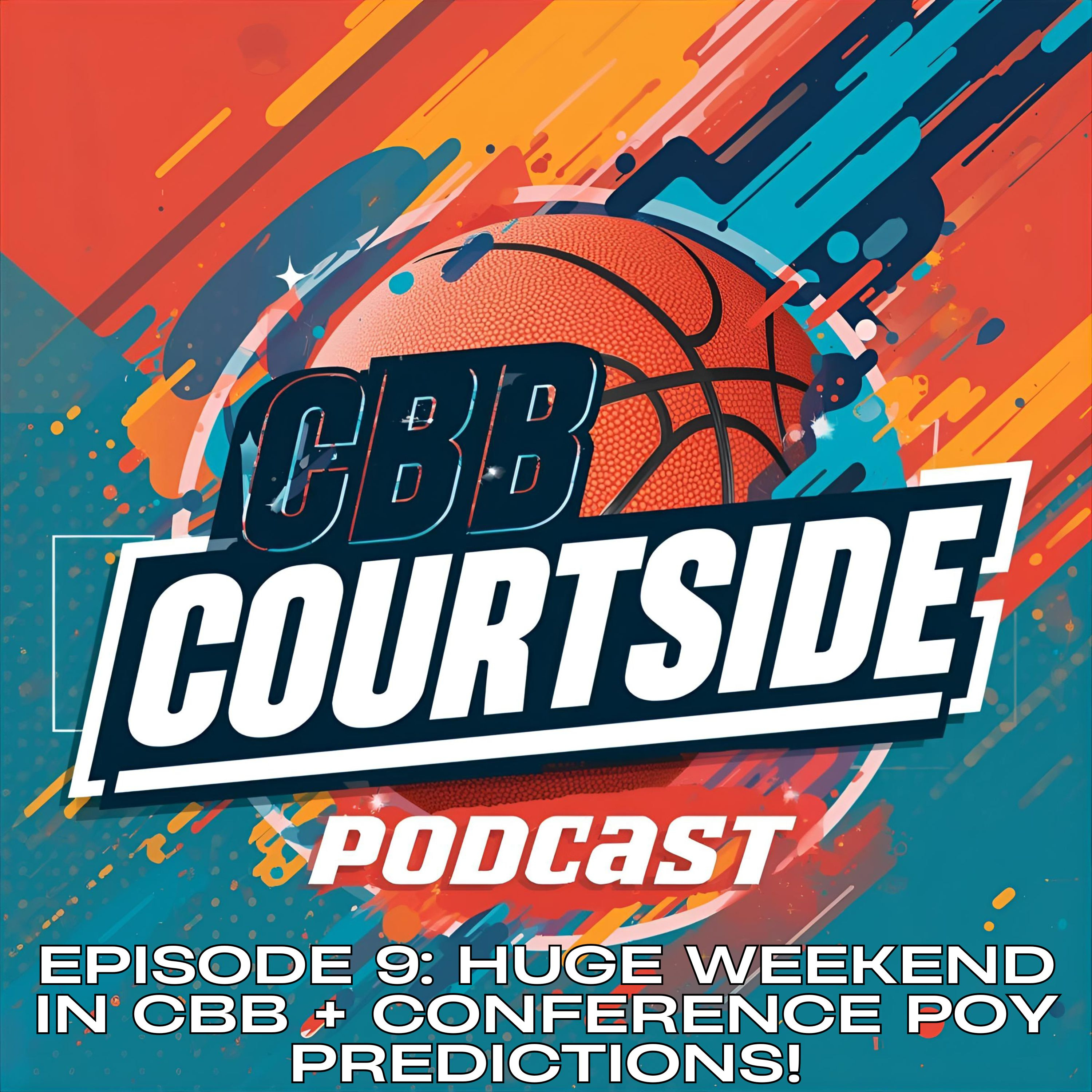 Episode 9: MONSTER Saturday Slate of Games. MSU barely holds on. #1 Zona smokes #12 Bama. Predicting Conferece POY Winners Before Conference Play. episode artwork