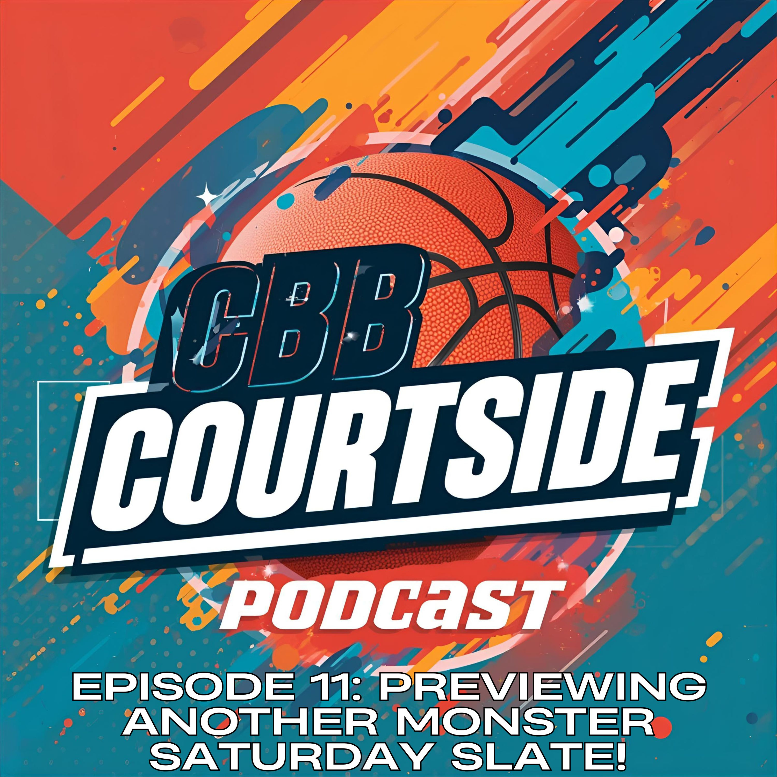 Episode 11: Previewing Another Monster Saturday Slate! #5 Duke vs. #19 Texas Tech and #8 Houston vs. #14 Arkansas. episode artwork