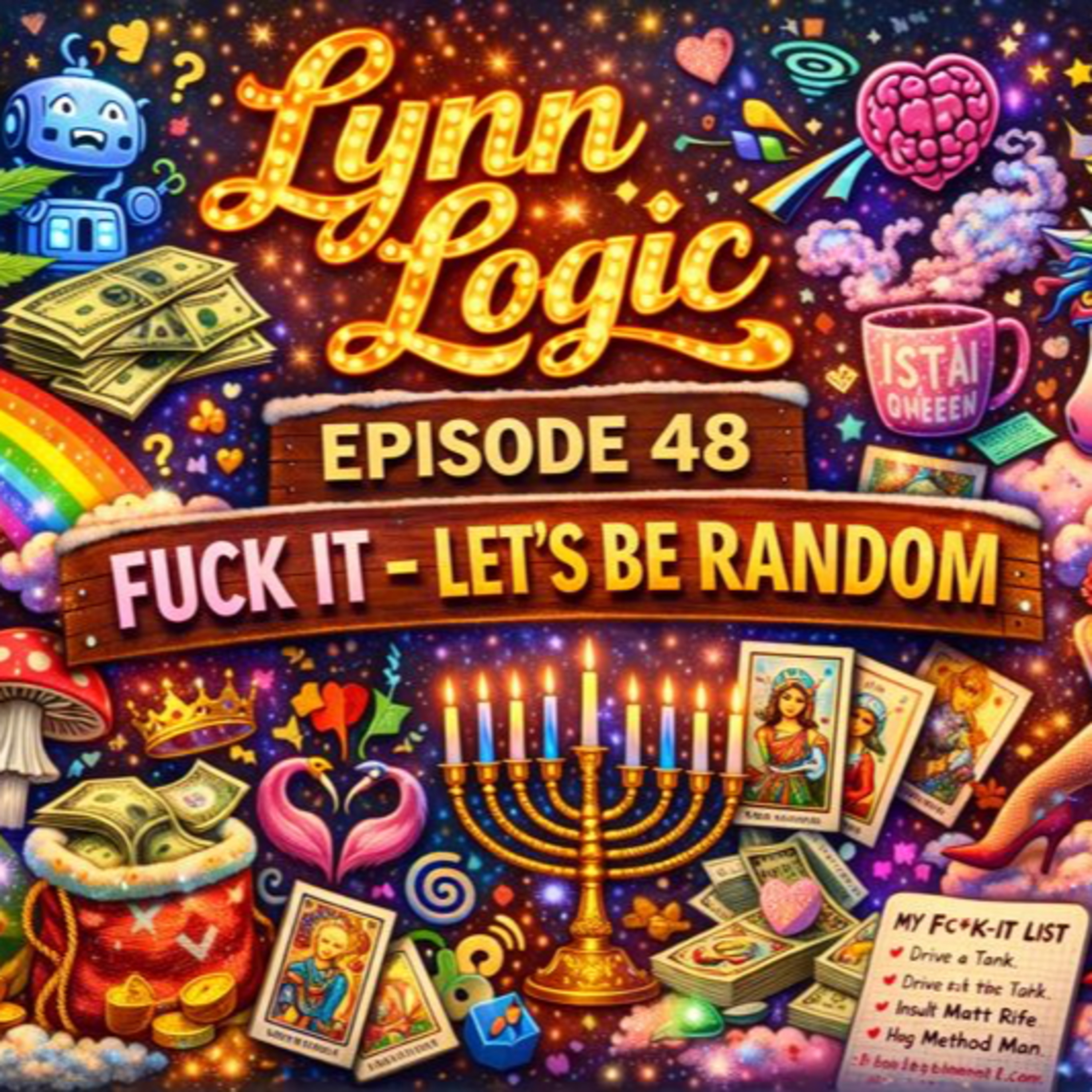 Lynn Logic - Episode 48 - Fuck It - Let's Be Random episode artwork