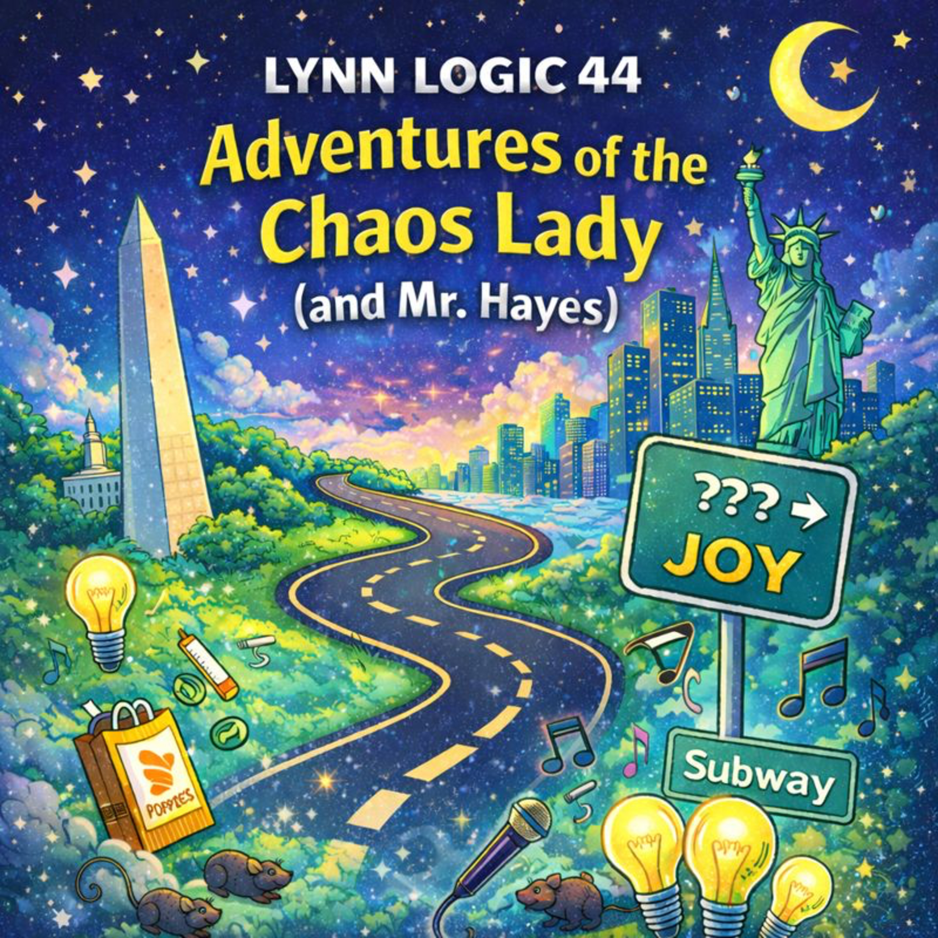 Lynn Logic — Episode 44: Adventures of the Chaos Lady (and Mr. Hayes) episode artwork