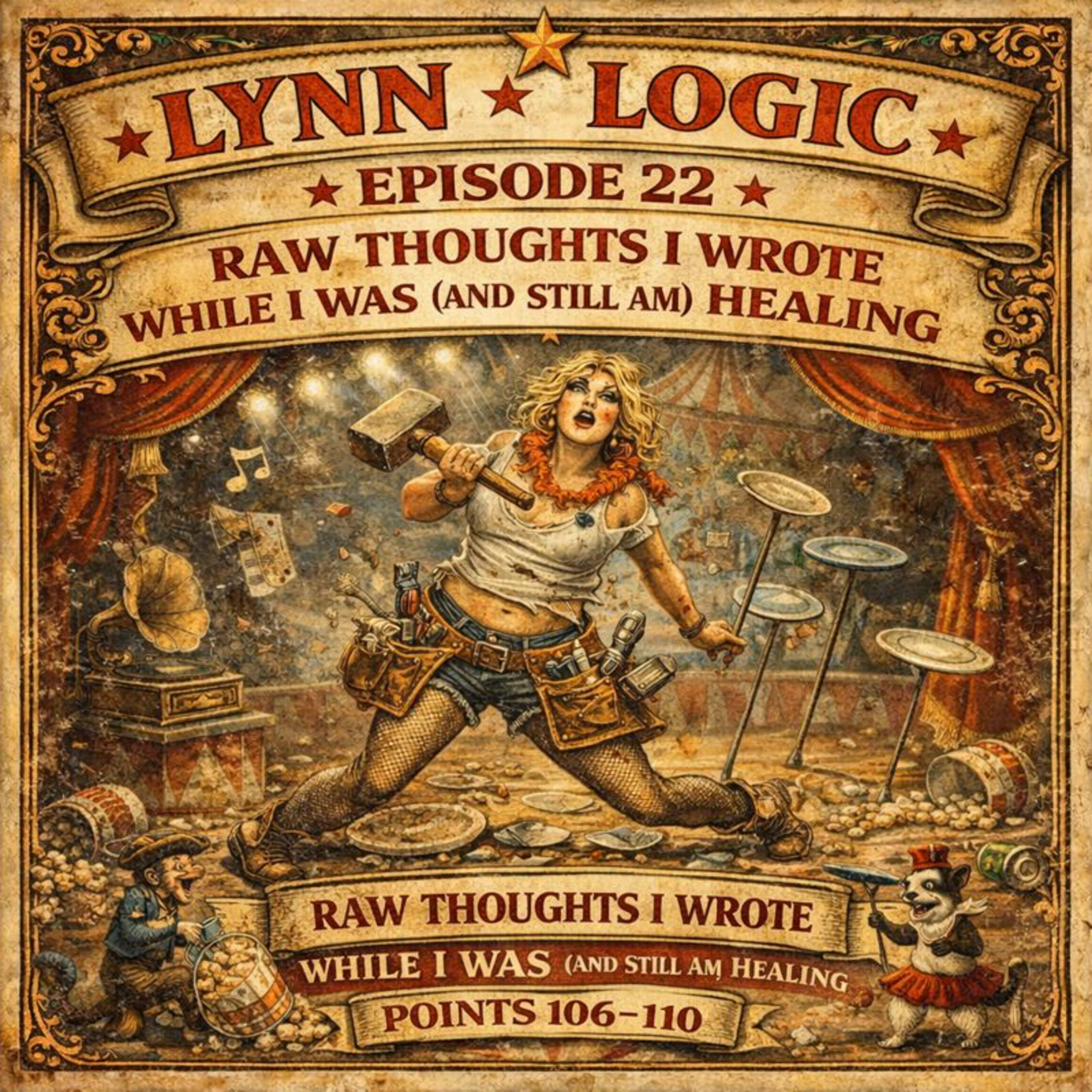 Lynn Logic - Episode 22 – Raw Thoughts I Wrote While I Was (And Still Am) Healing | Points 106–110 episode artwork