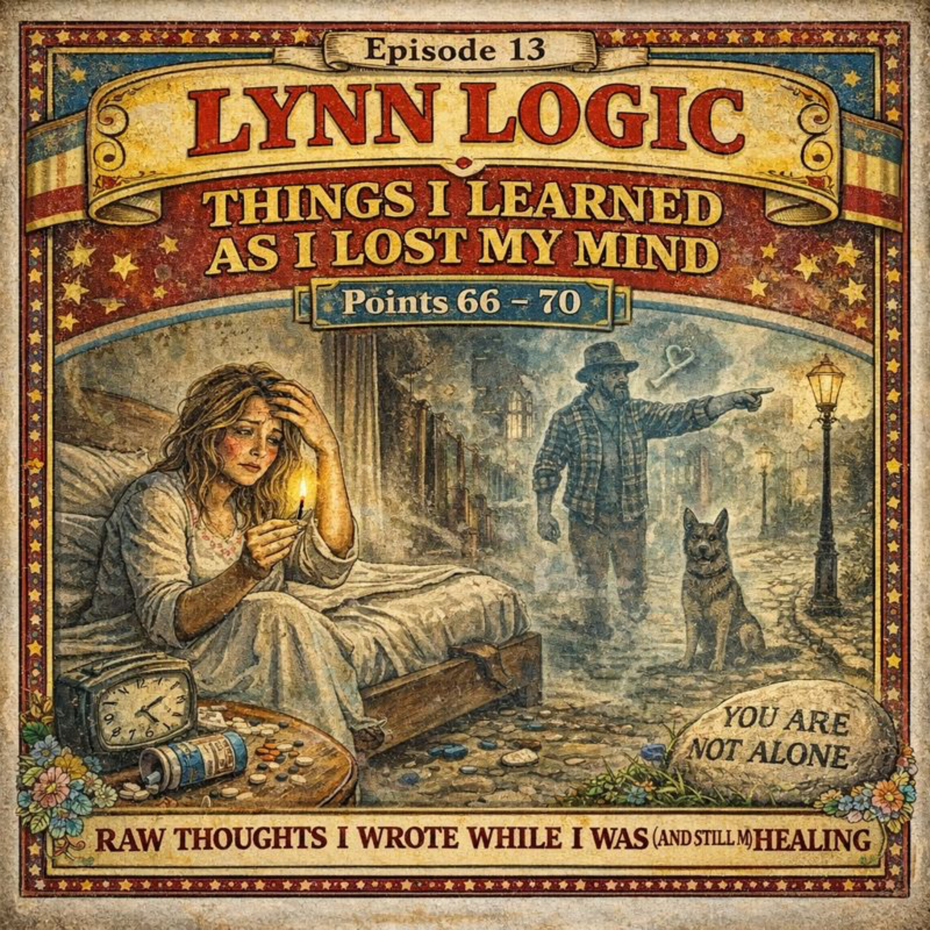 Lynn Logic - Episode 13 - Raw Thoughts I Wrote While I Was (And Still Am) Healing - (Points 66–70) episode artwork