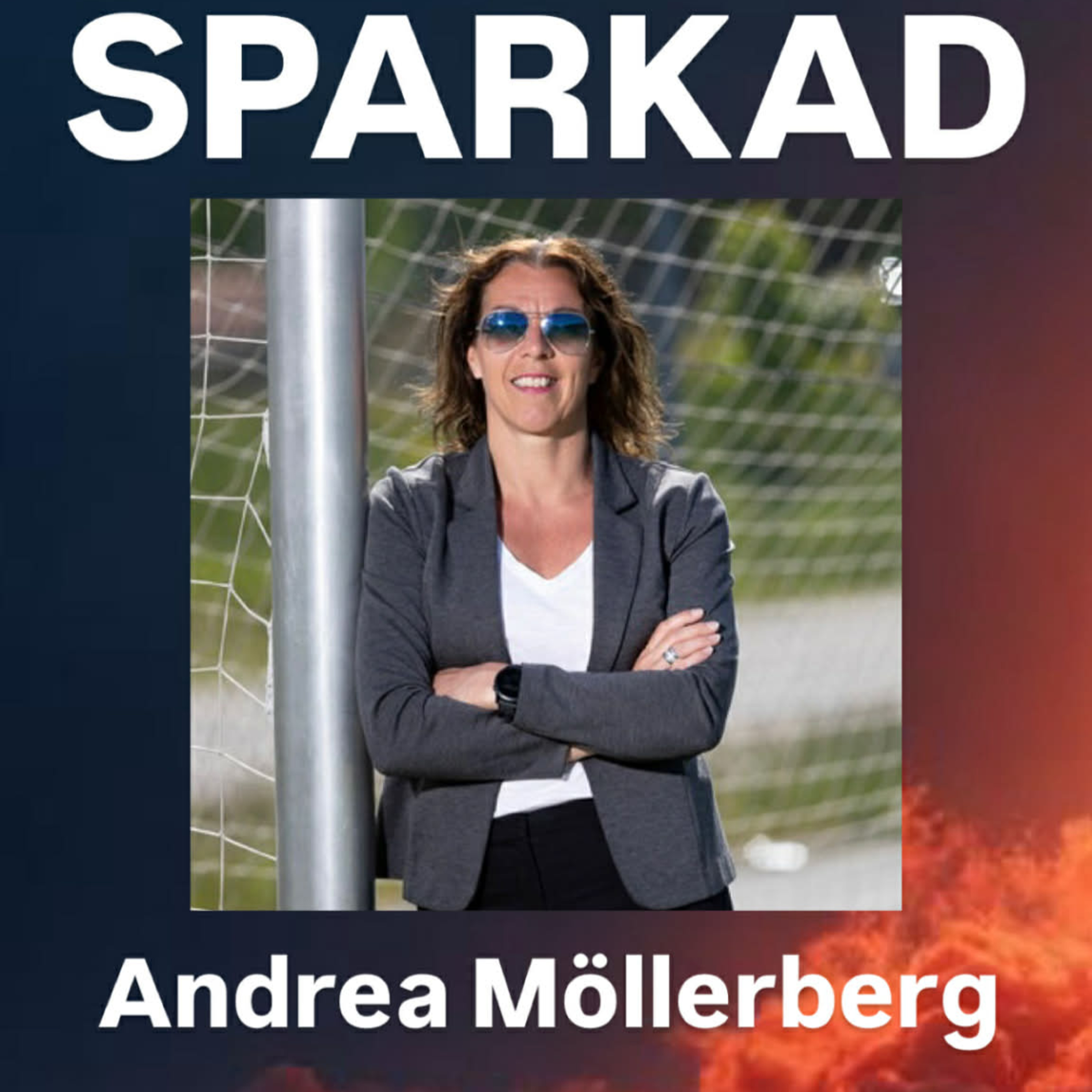 Andrea Möllerberg. Att äga sin berättelse i skottlinjen.  episode artwork