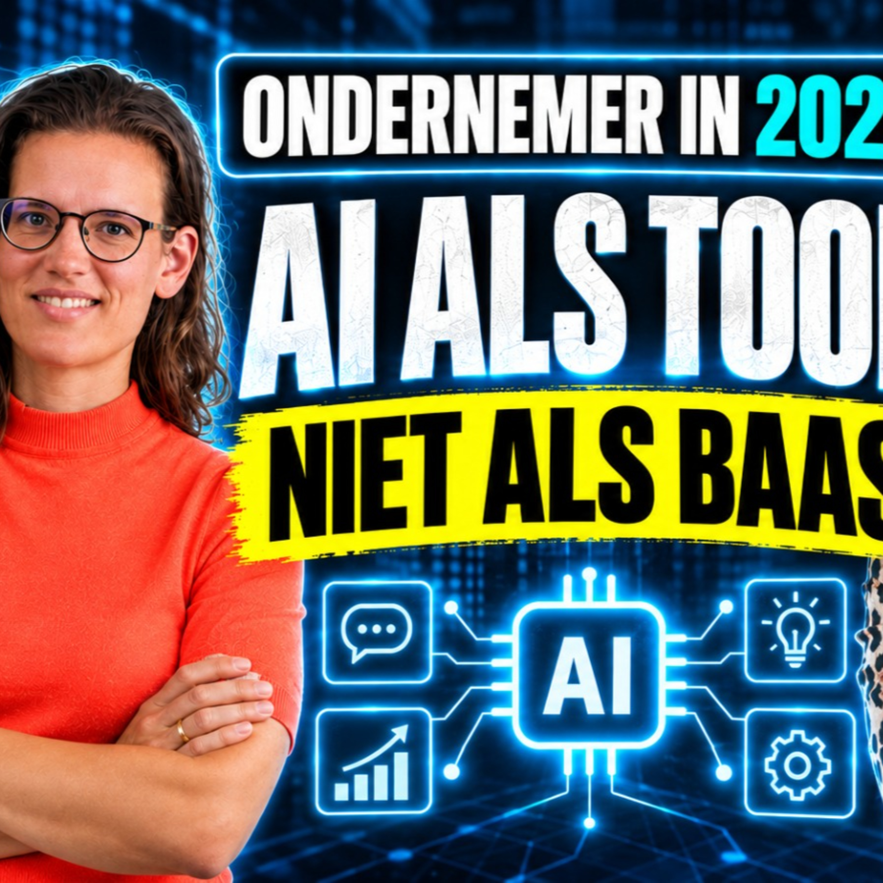 12. Hoe je AI gebruikt om slimmer te werken, klanten beter te helpen en je bedrijf te laten groeien episode artwork