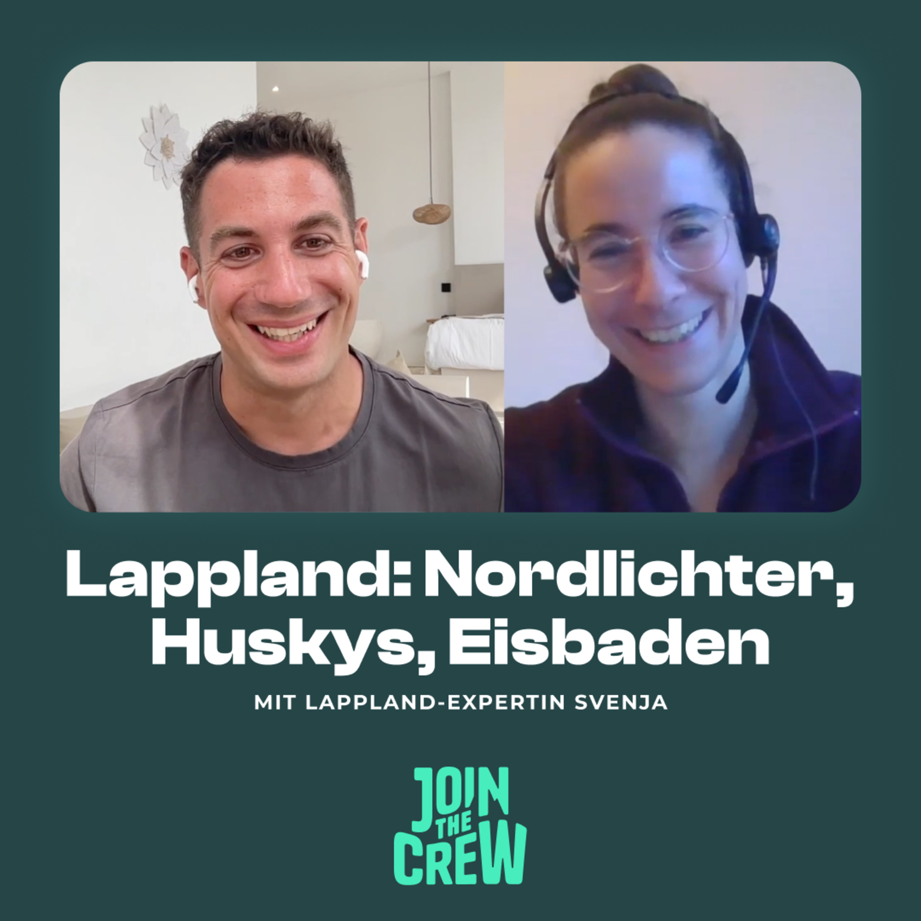 Lappland: Nordlichter, Huskys, Eisbaden episode artwork