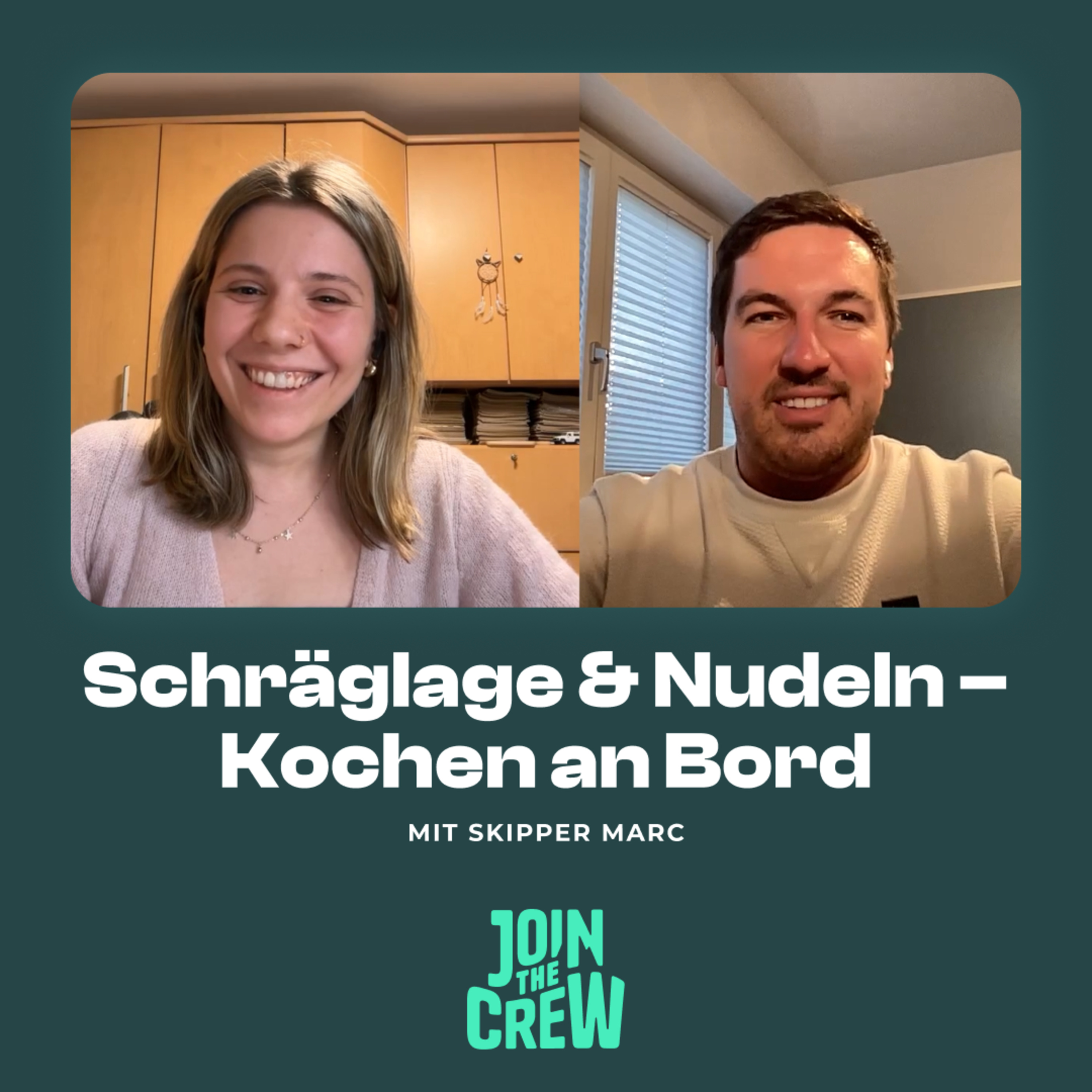 Schräglage & Nudeln – Kochen an Bord