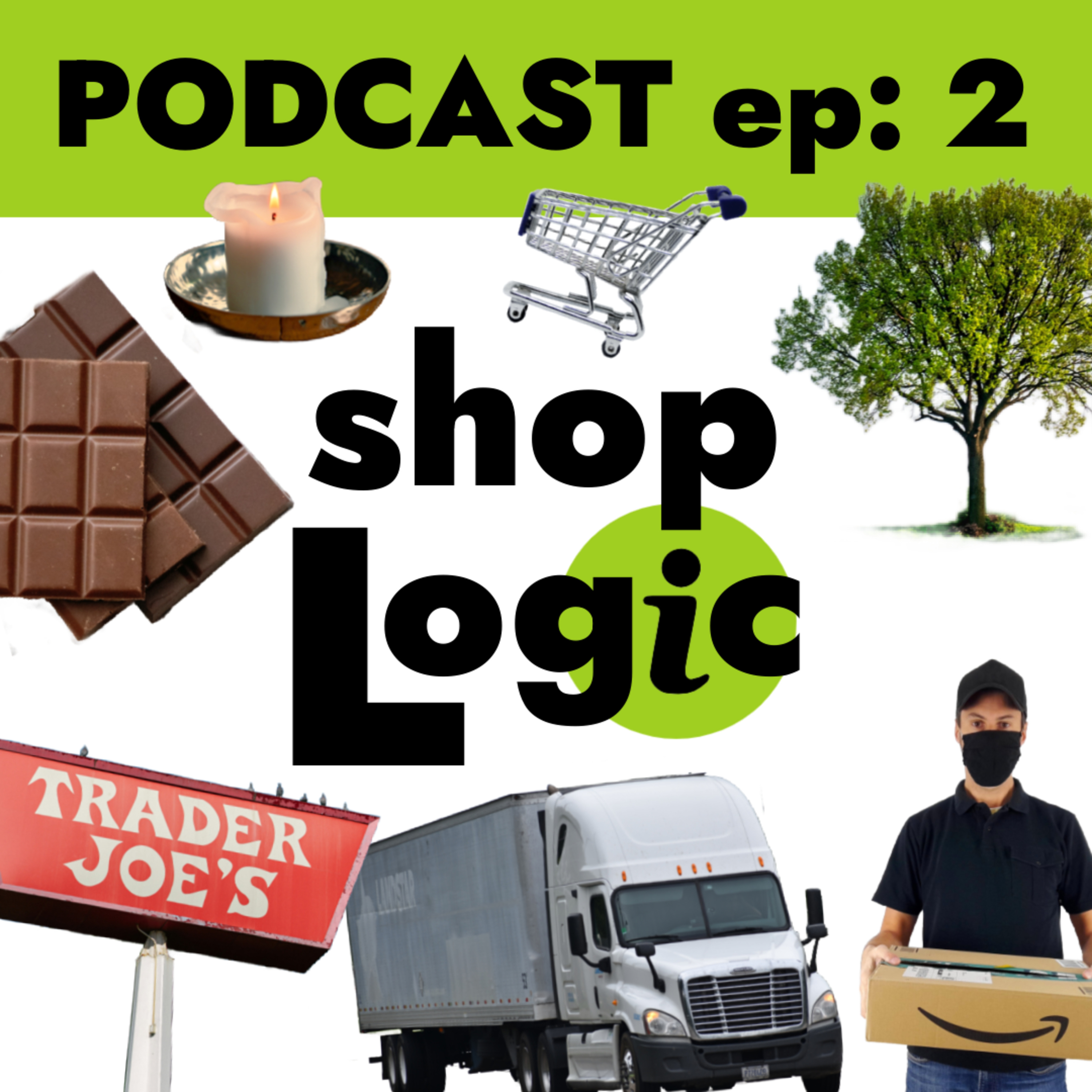 EPISODE 2: HOLIDAY SHOPPING, TRANSPORTATION, IS IT VEGAN, WHAT'S WRONG W CANDLES? episode artwork