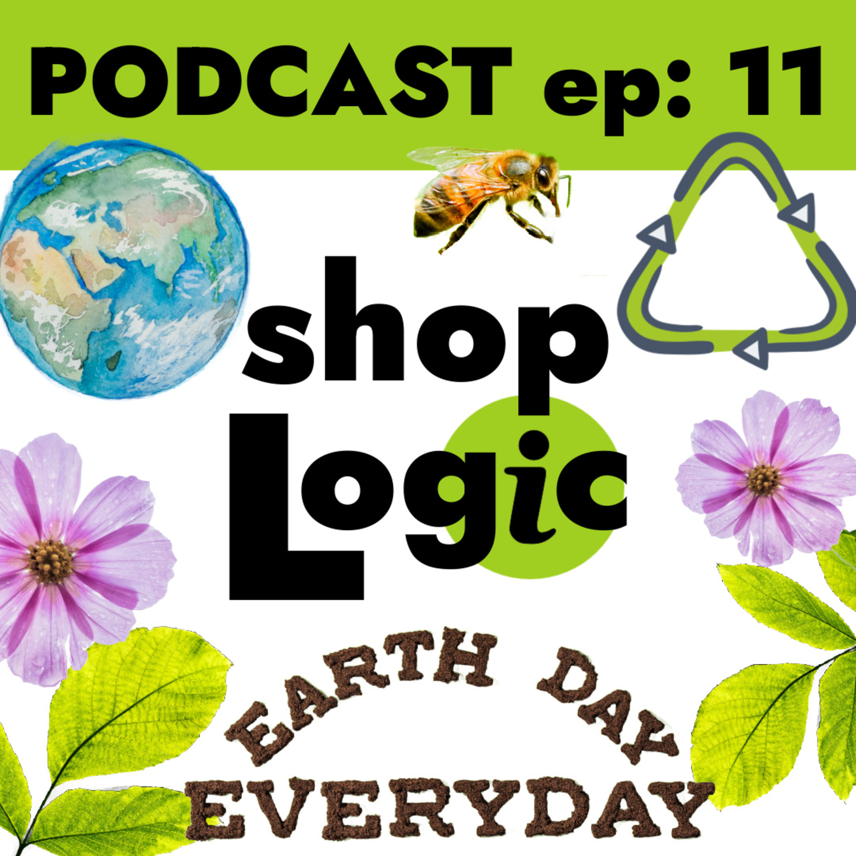 EPISODE 11: EARTH DAY, SUSTAINABLE TRANSPORTATION, EV's, ECO INSTALLATIONS FOR THE HOUSE, ZERO WASTE, CARBON & WATER FOOTPRINTS, COMMUNITY CLEAN UP, EARTH MONTH, REDUCING, REUSING, RECYCLING episode artwork