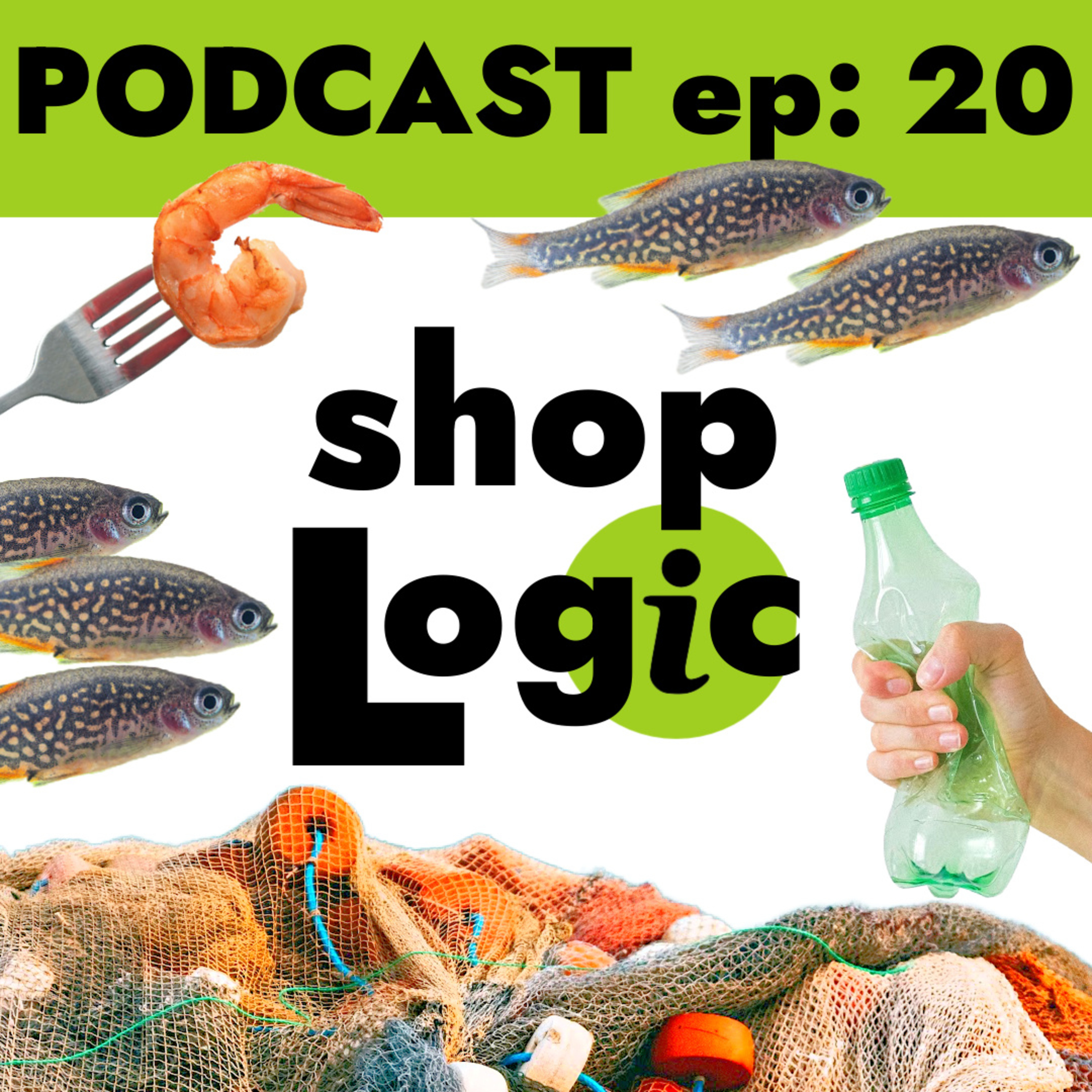 EPISODE 20: OCEANS, WHAT POLLUTES OCEANS MOST?, WHAT’S WRONG W SEAFOOD? HIDDEN FISH INGREDIENTS, VEGAN ALTERNATIVES, EFFECTS OF COMMERCIAL FISHING FOR ANIMALS, LABORERS & PLANET, OCEAN FRIENDLY BRANDS episode artwork
