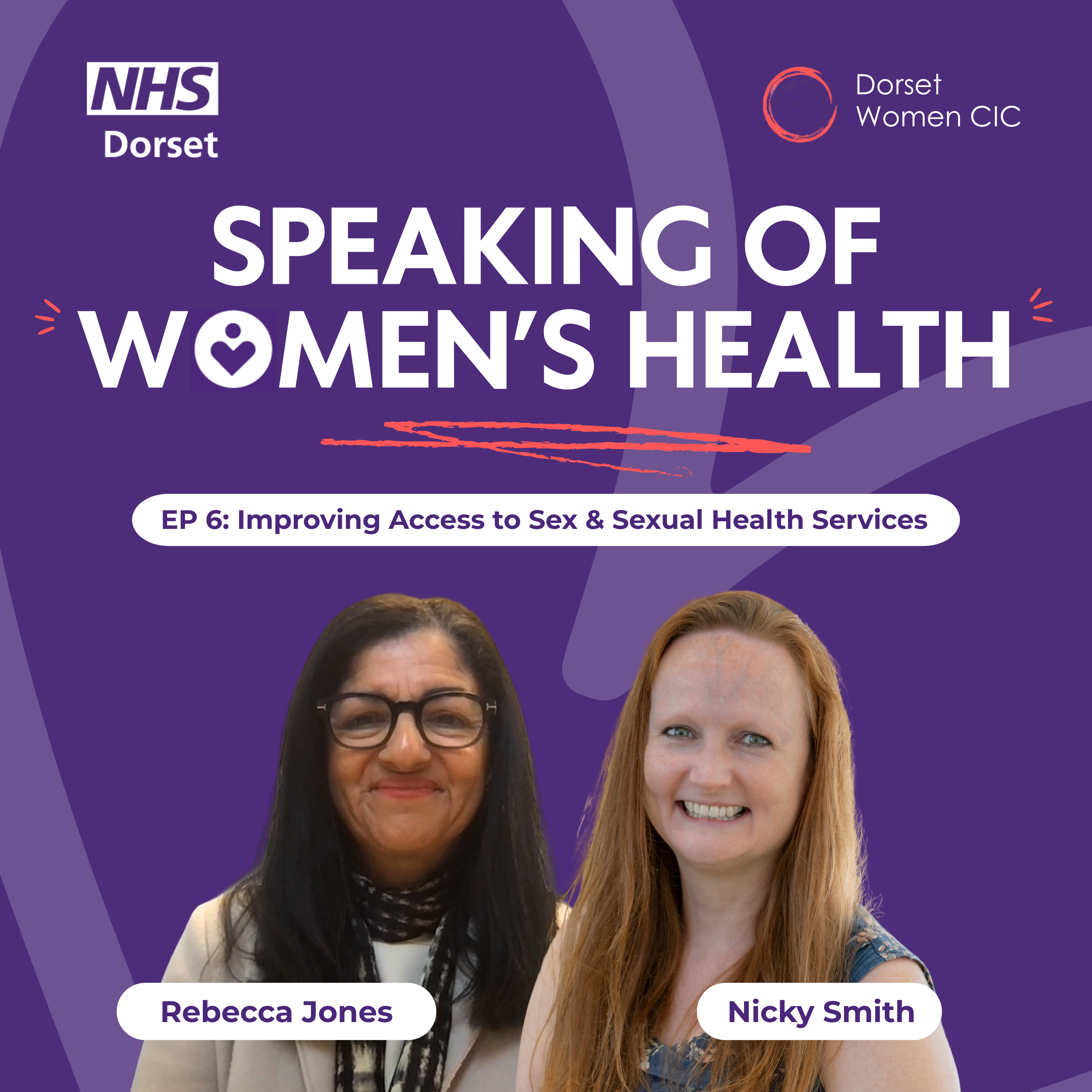 Improving Access to Sexual Health Services with Health Innovation Wessex’s Nicky Smith and Sexual Health and HIV Service’s Rebecca Jones #6 episode artwork