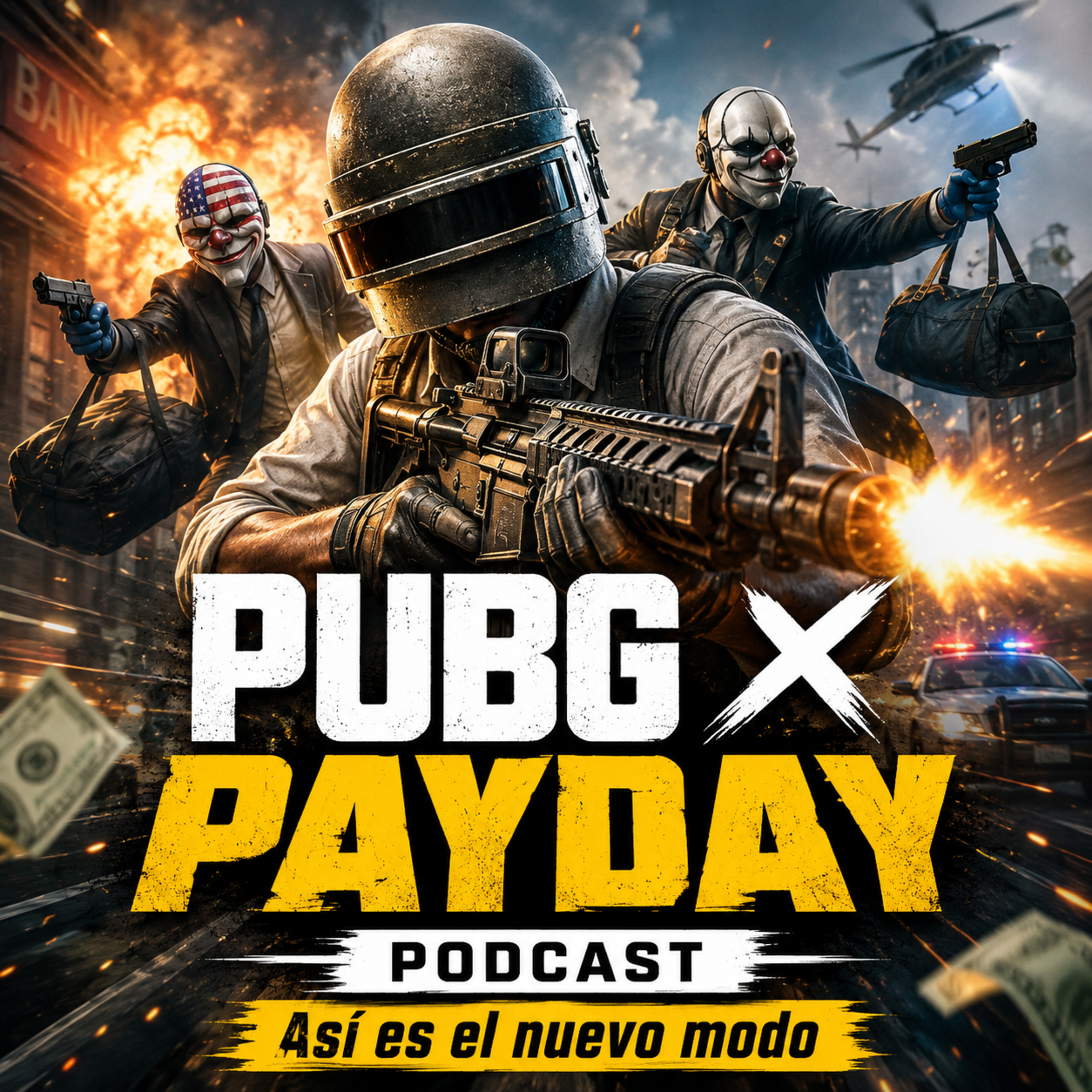 PAYDAY llega a PUBG: atracos cooperativos en consola el 21 de mayo episode artwork