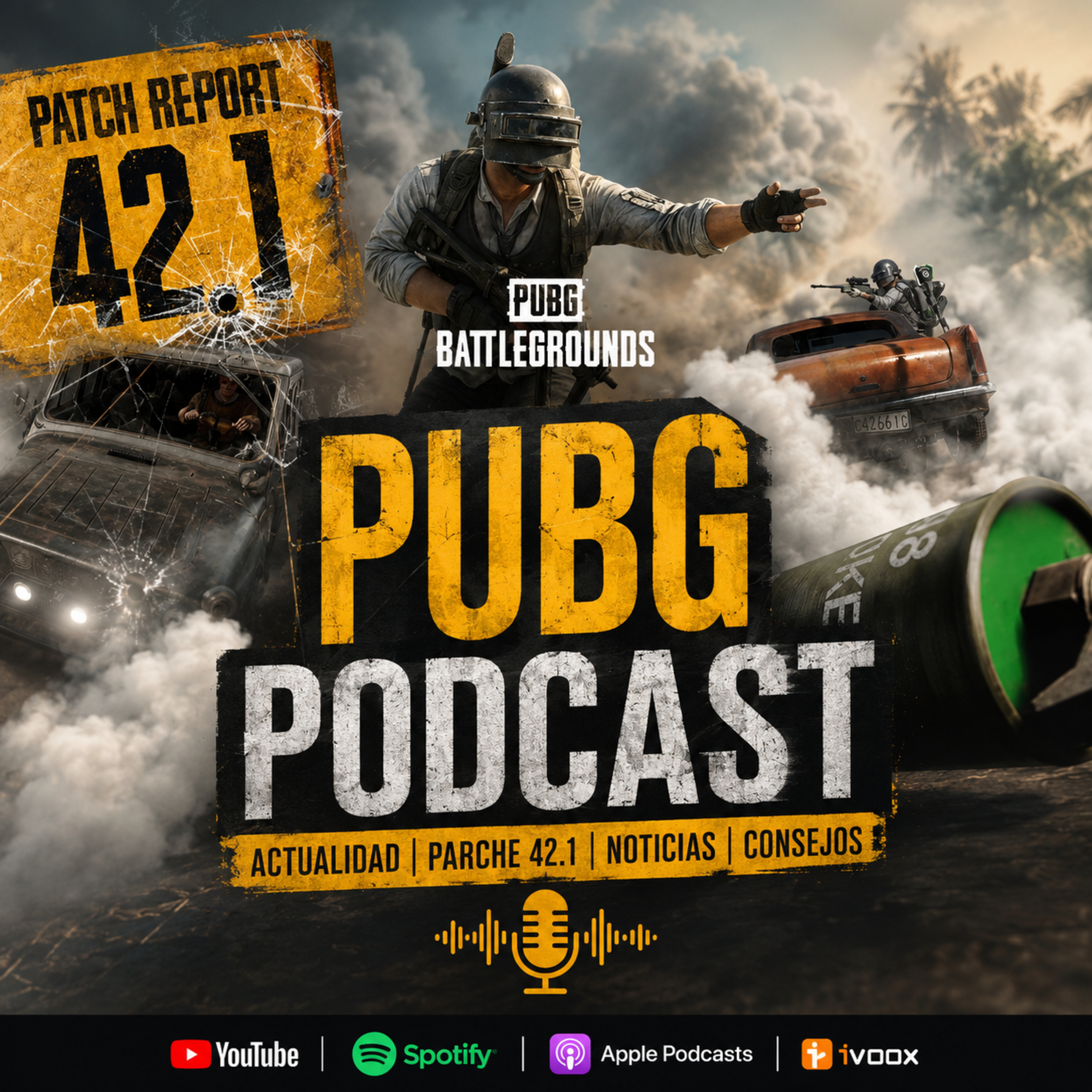 PUBG 42.1 en CONSOLA: nuevo meta de curación, zona azul por tiempo y SLR mejorado episode artwork