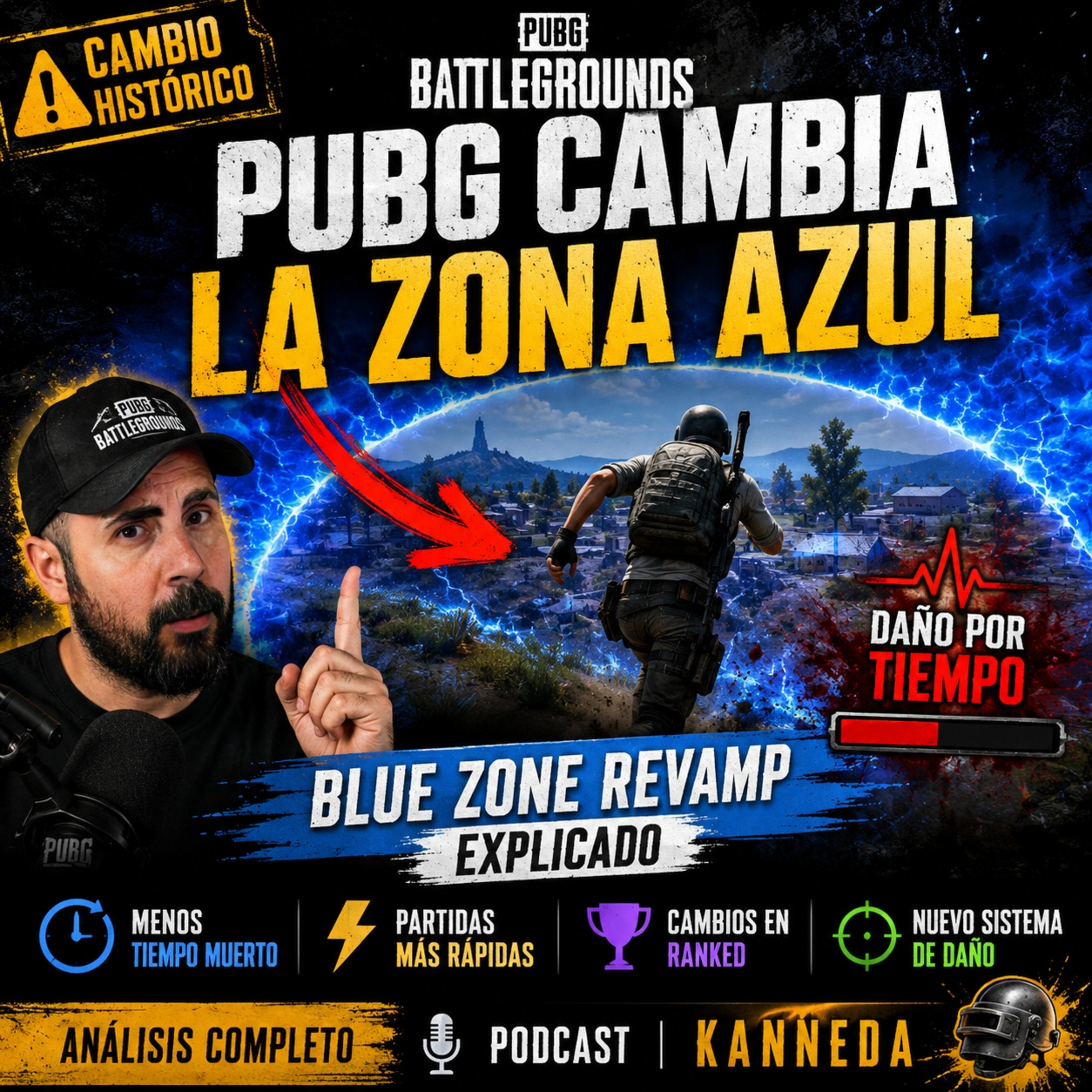 Adiós a curarse en la Zona Azul | PUBG Blue Zone Revamp en consola episode artwork