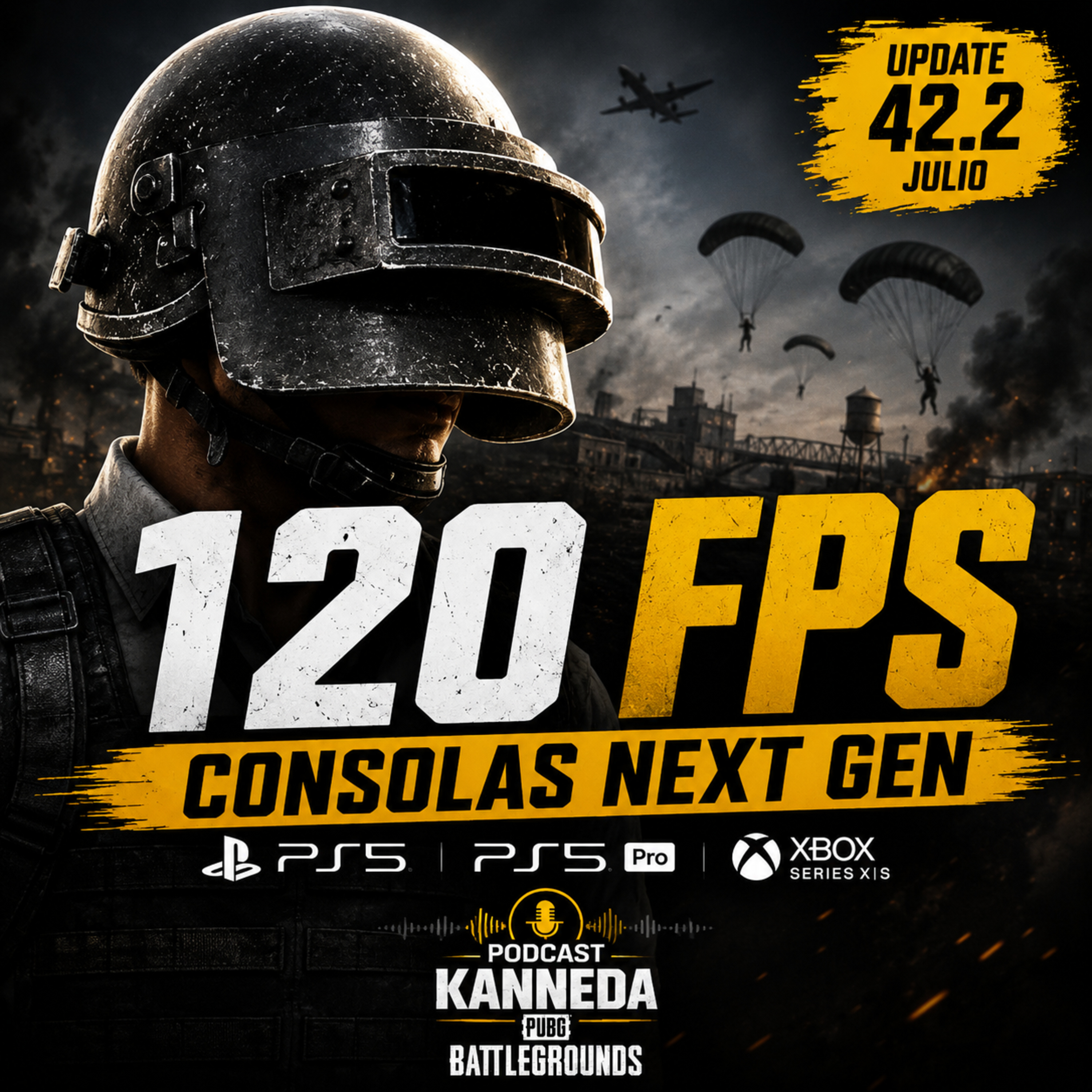 PUBG Consola a 120FPS: el roadmap que lo cambia todo (Update 42.2) episode artwork