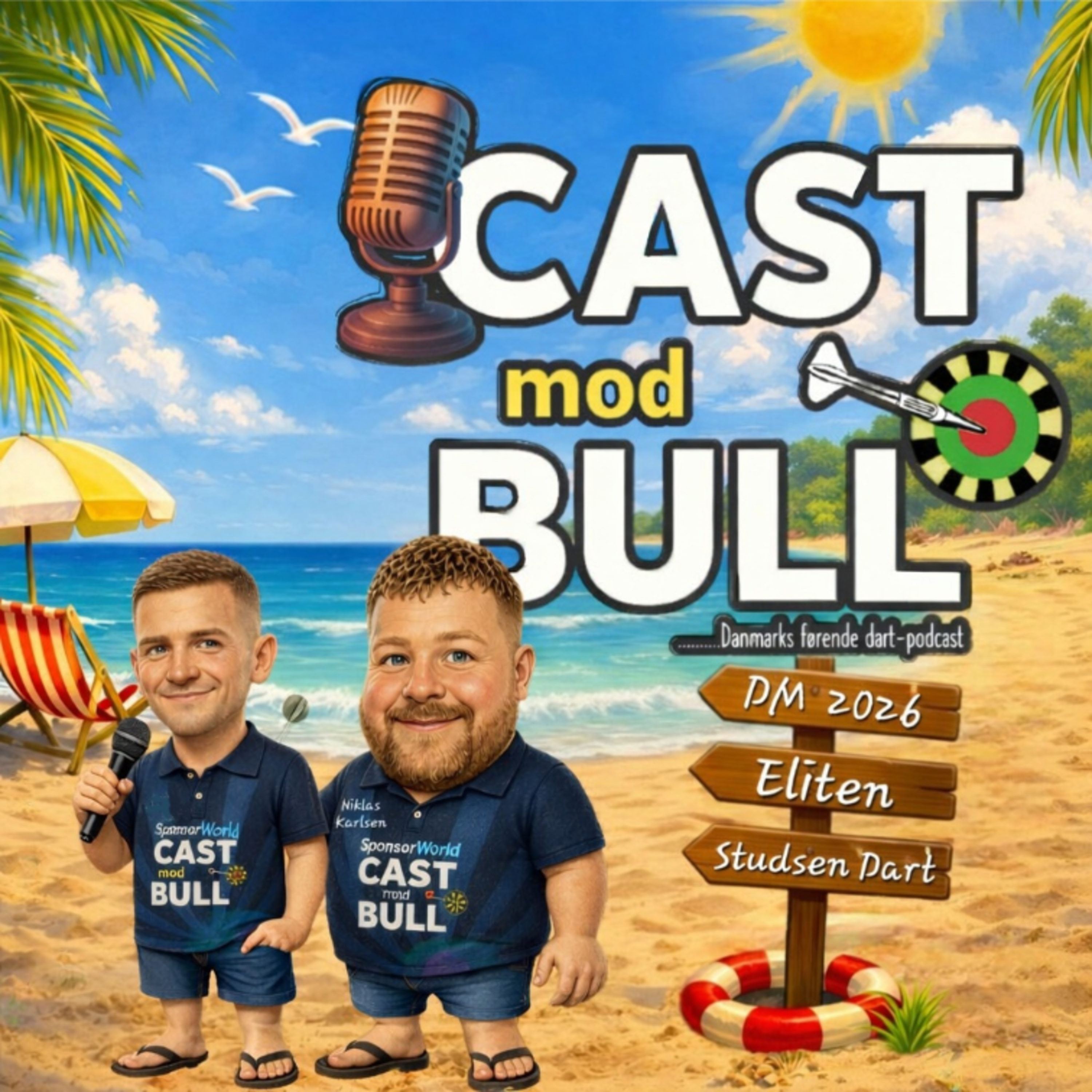 Afsnit 17: DM-special | Line Kristiansen, August Villumsen & Jóhannes | Studsen Darts comeback & Elitedivisionen episode artwork