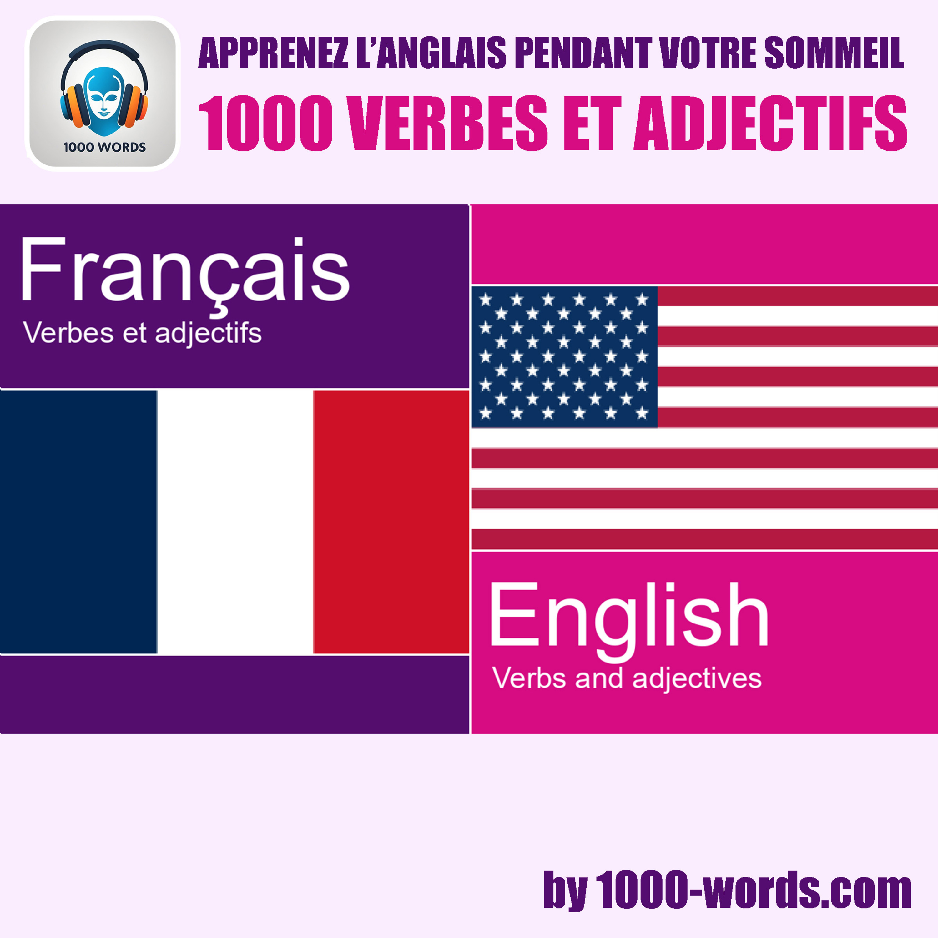 Français vers Anglais – 1000 verbes et adjectifs (5)