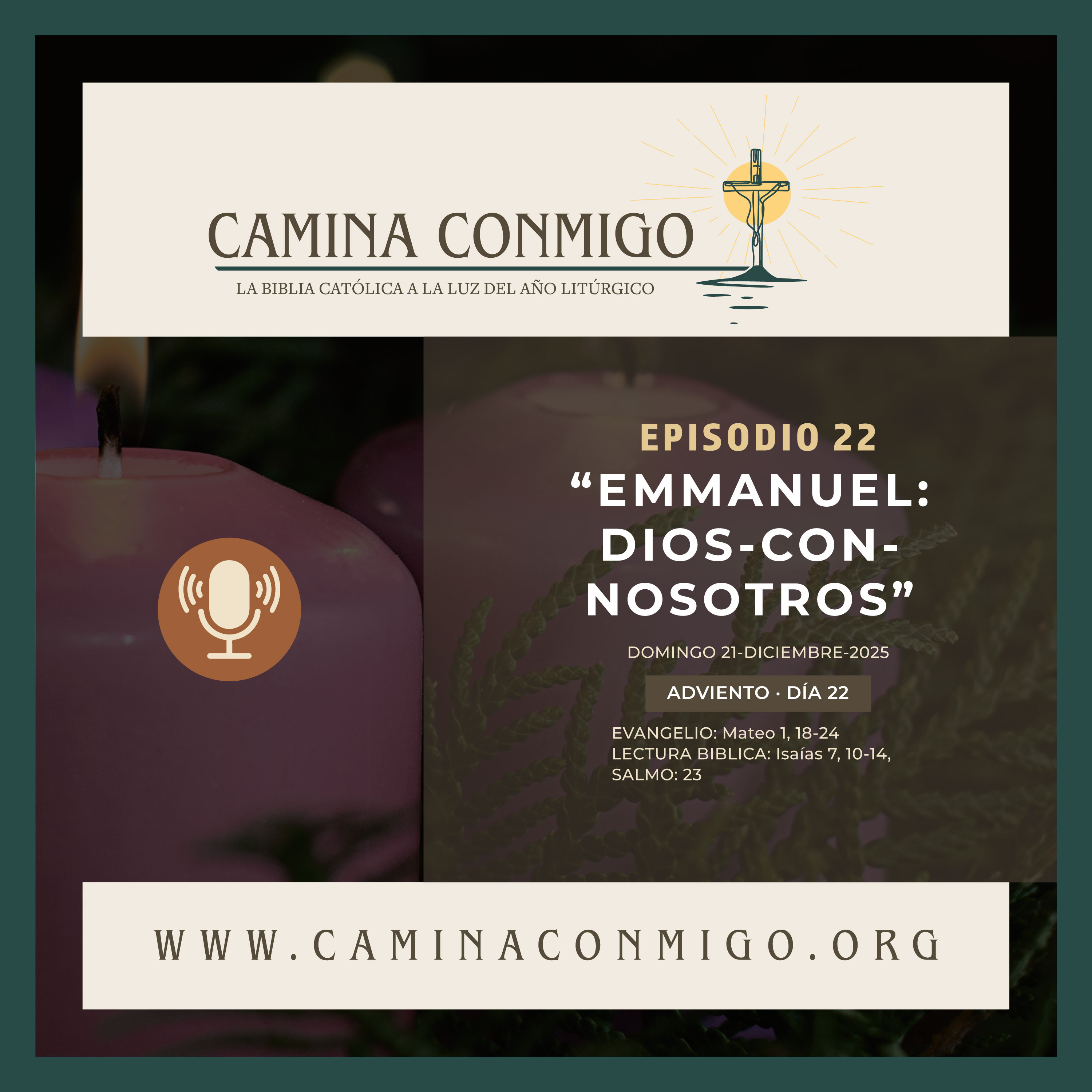 CAMINA CONMIGO – La Biblia Católica a la Luz del Año Litúrgico