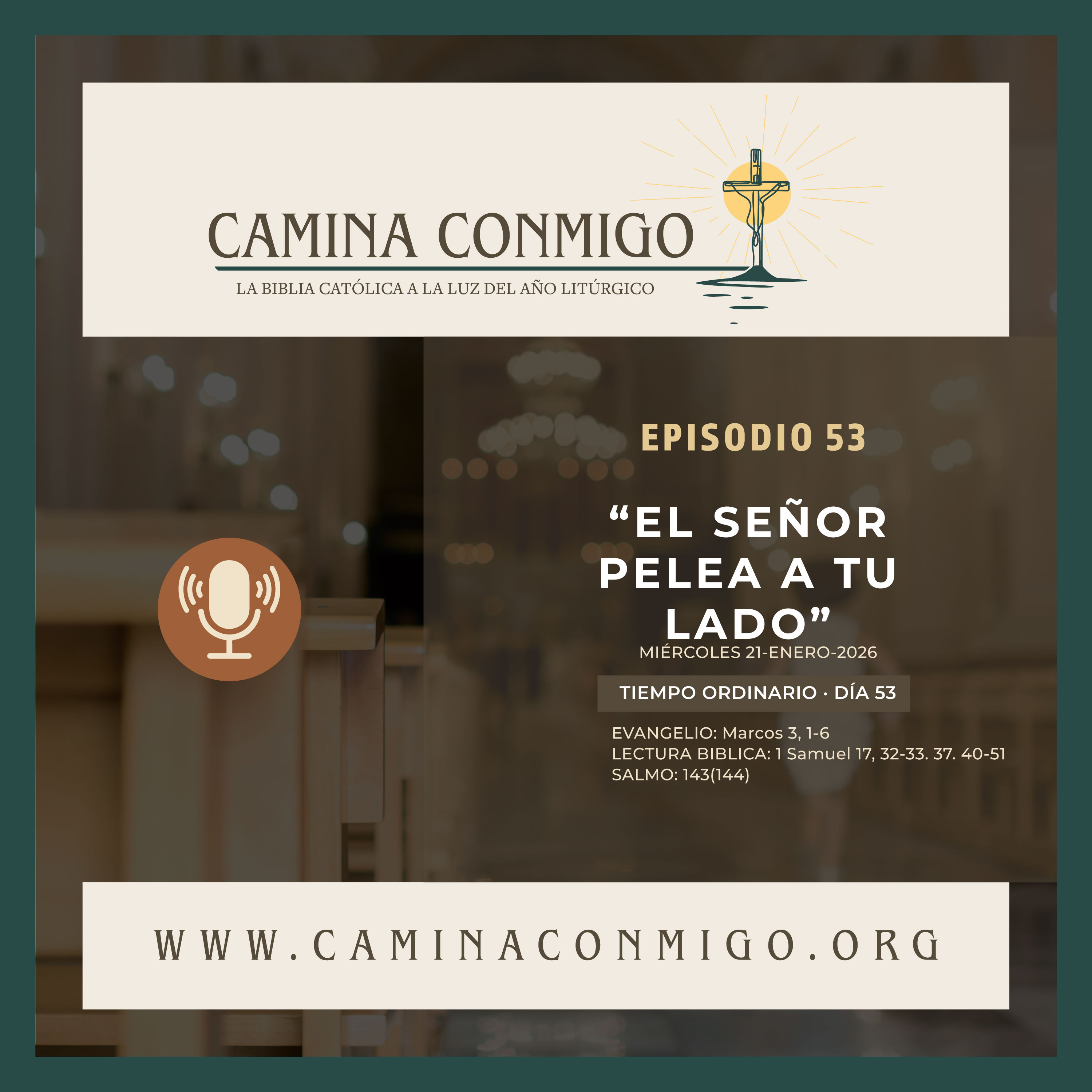 CAMINA CONMIGO – La Biblia Católica a la Luz del Año Litúrgico