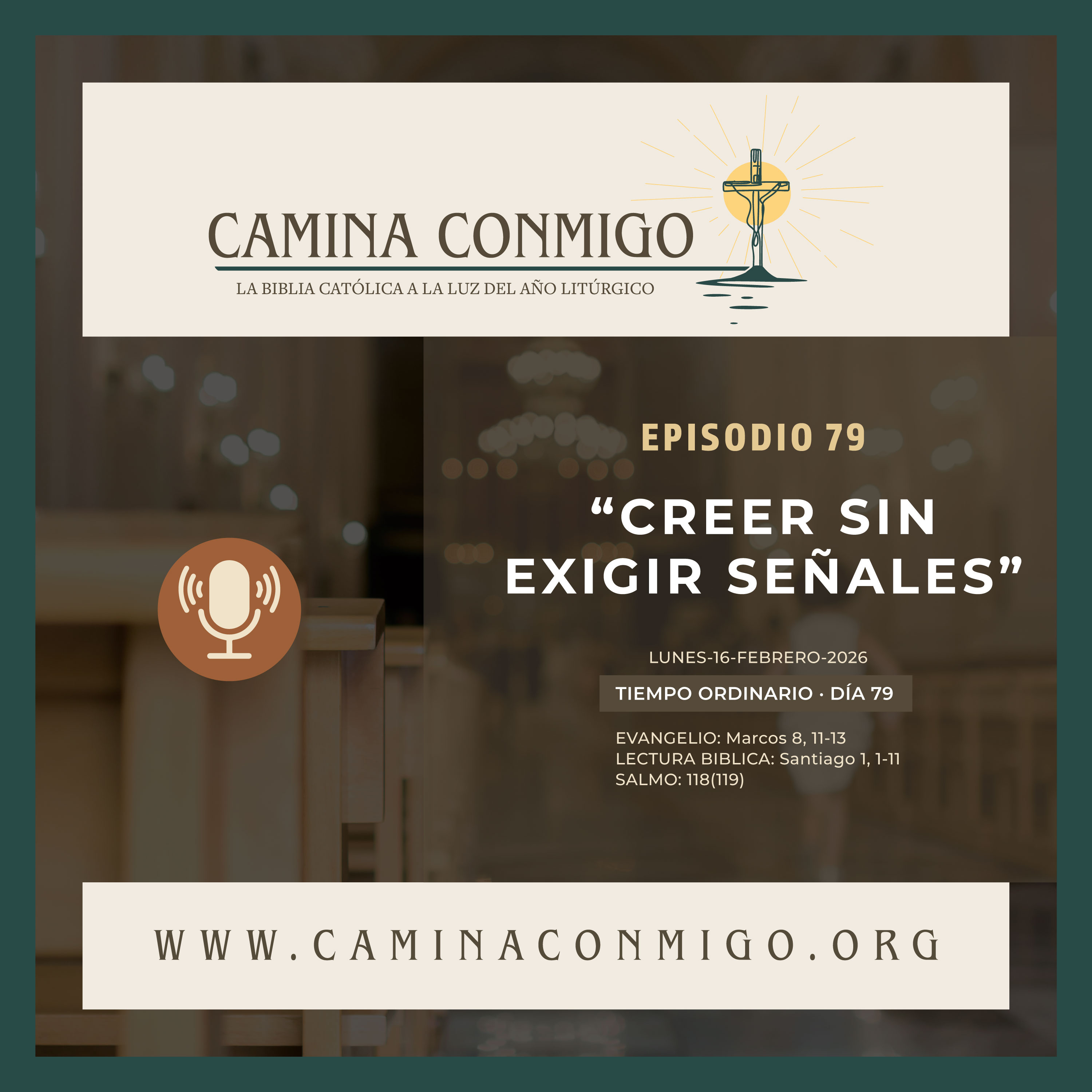 Episodio 79 - Creer sin exigir señales (VI semana del Tiempo Ordinario) episode artwork