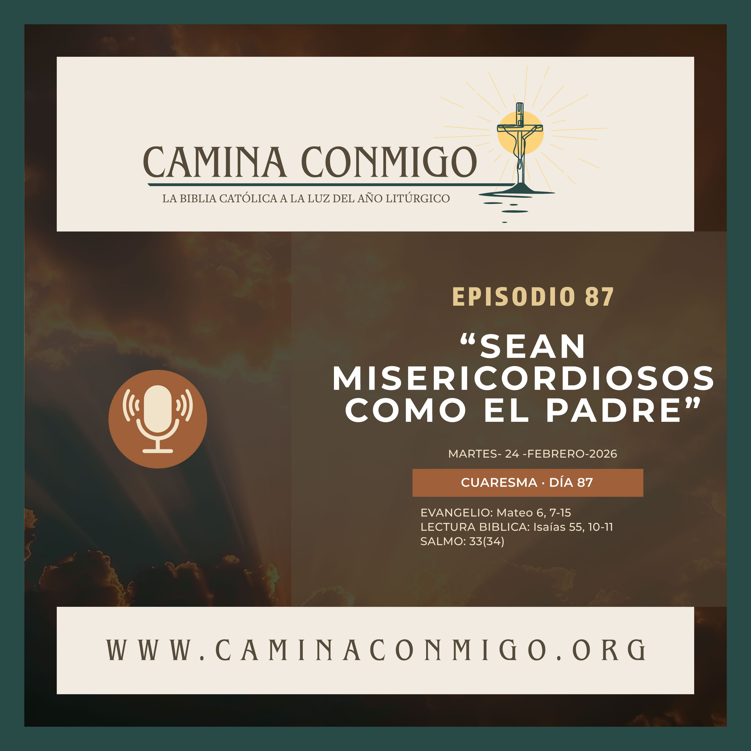 Episodio 87 - Sean misericordiosos como el Padre (I Semana de Cuaresma) episode artwork