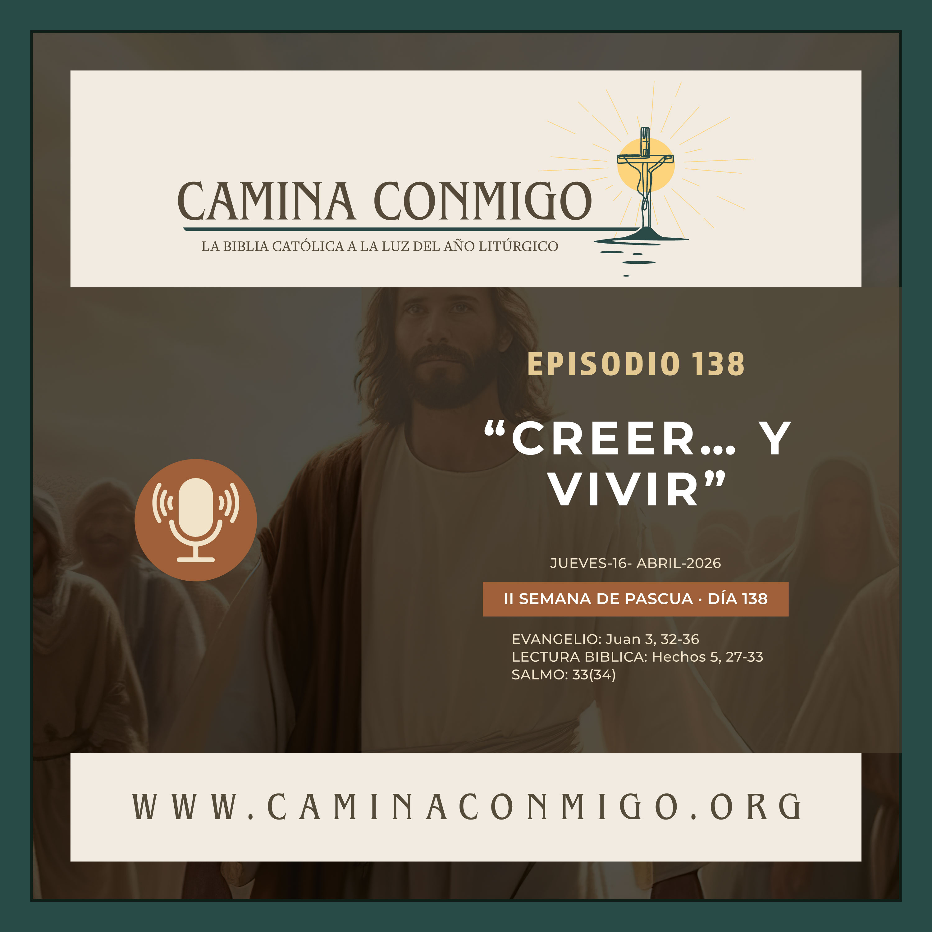 Episodio 138 - Creer… y vivir ( II Semana de Pascua) episode artwork