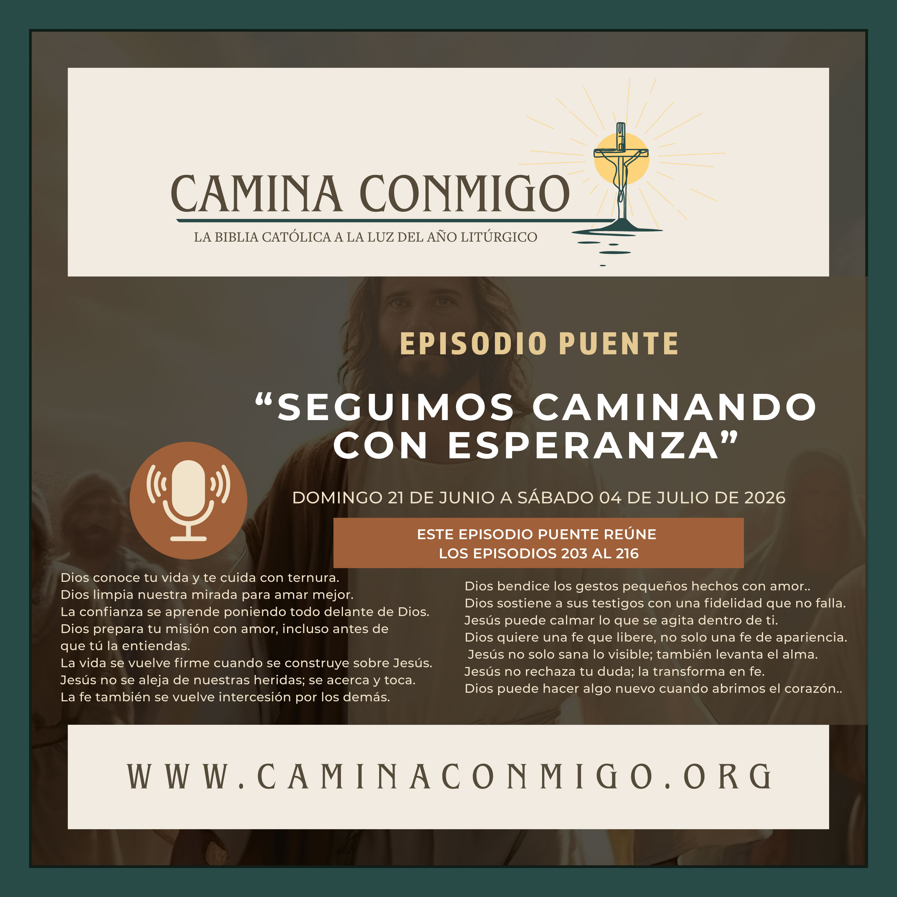 EPISODIO PUENTE 203–216 Seguimos caminando con esperanza episode artwork