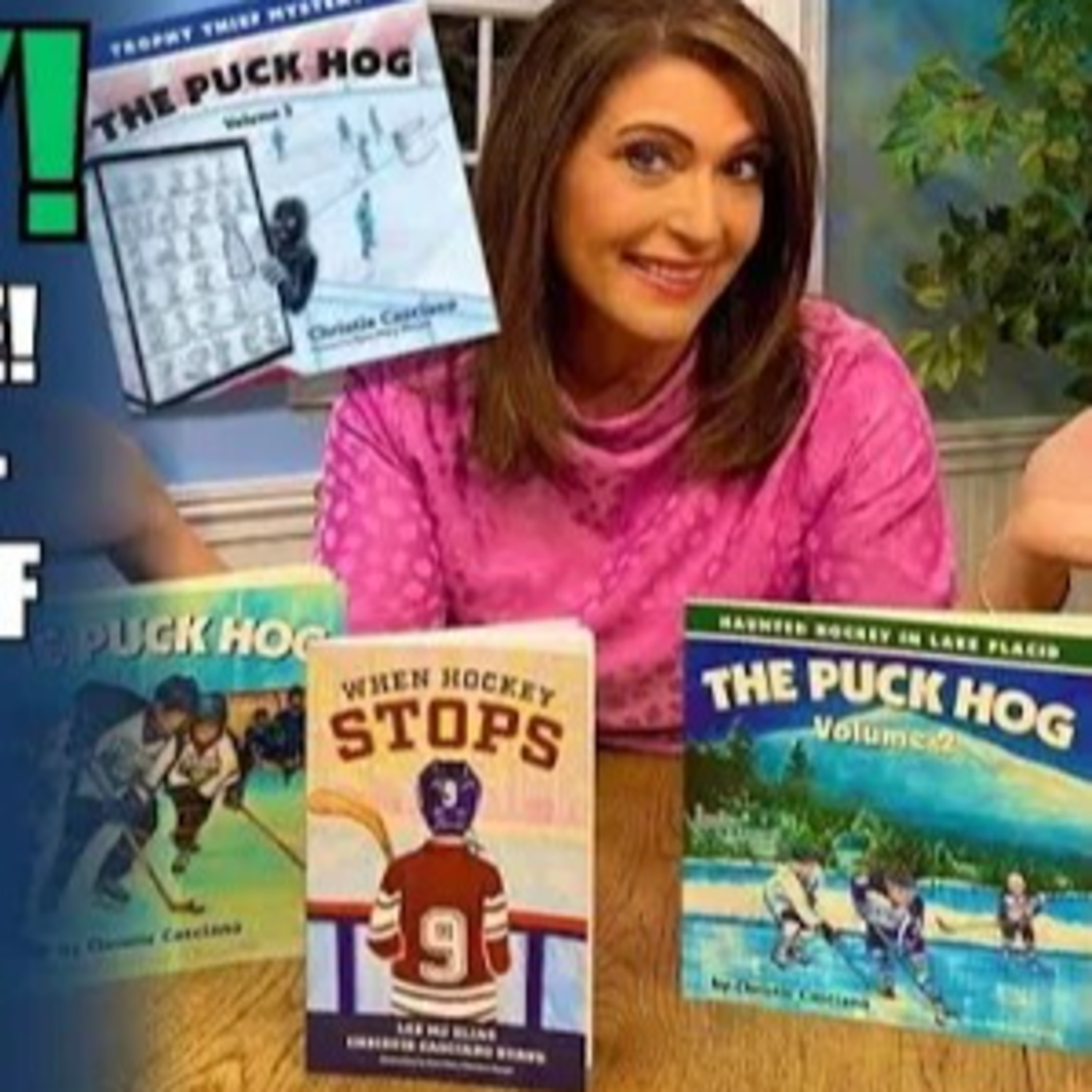 Interview with Author Christie Casciano: Hockey Parenting, Puck Hogs & Life Lessons Beyond the Rink” episode artwork