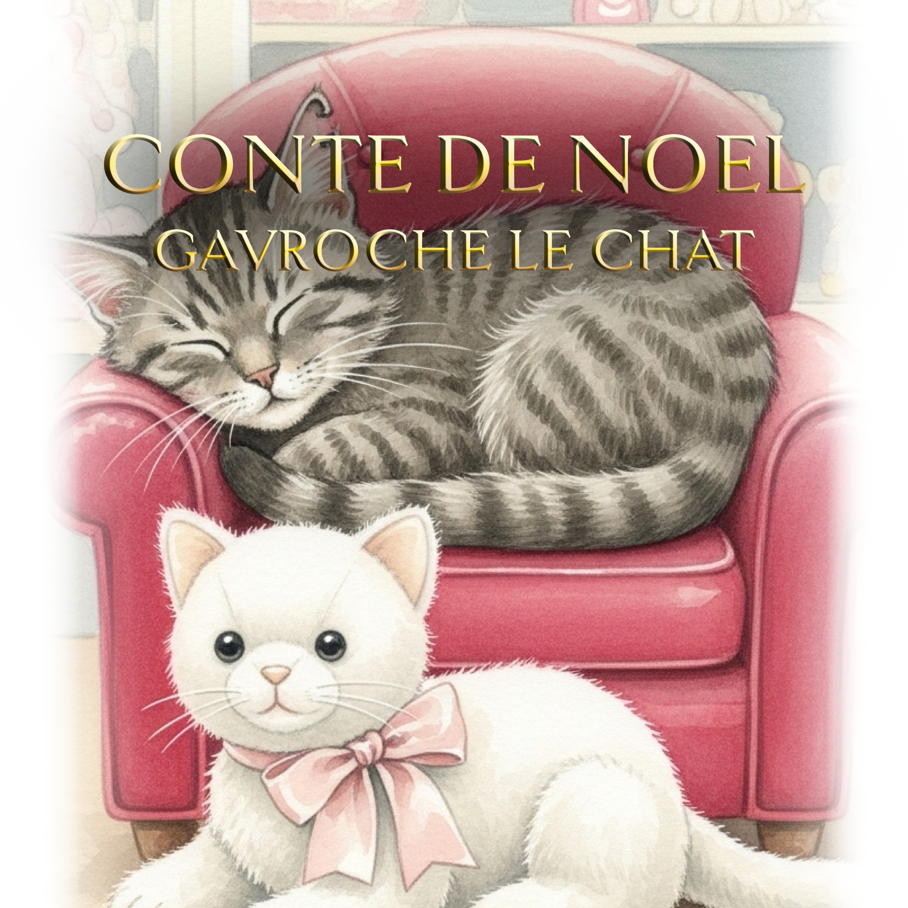 Le Chat et la Vitrine Magique - Histoire du Soir (Conte de Noël#17)