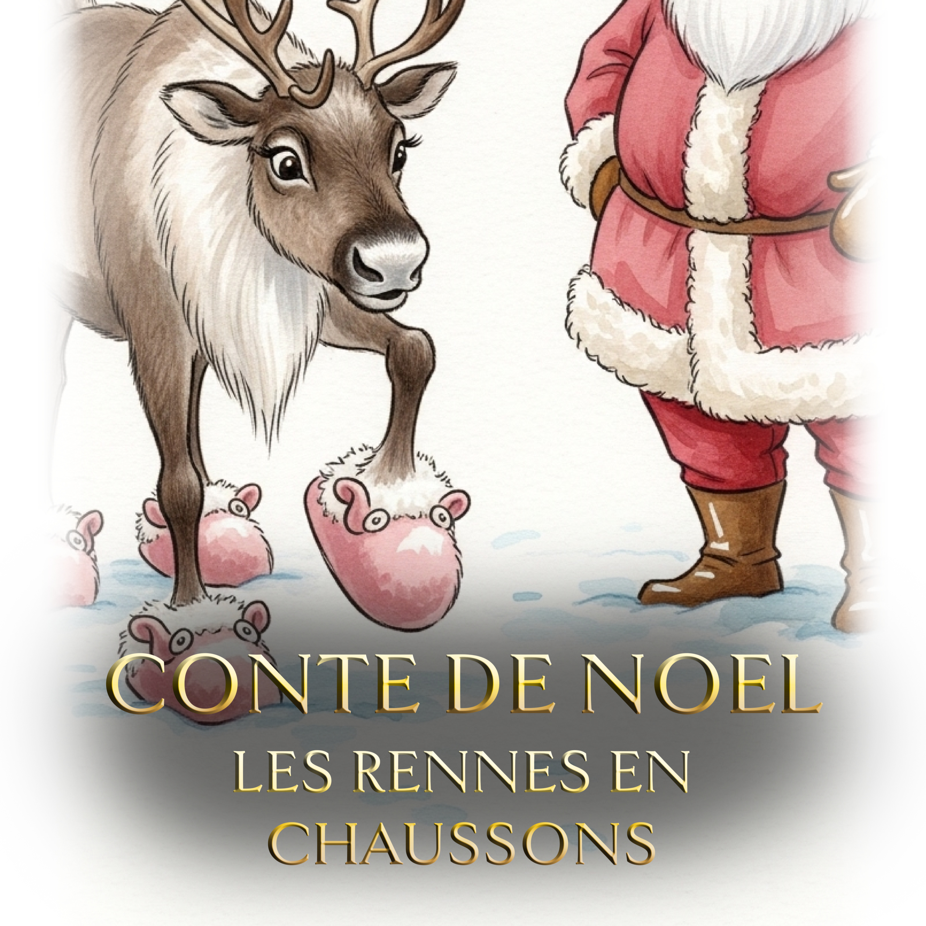 Les Rennes en Chaussons Roses - Conte du soir (Conte de Noël#24)