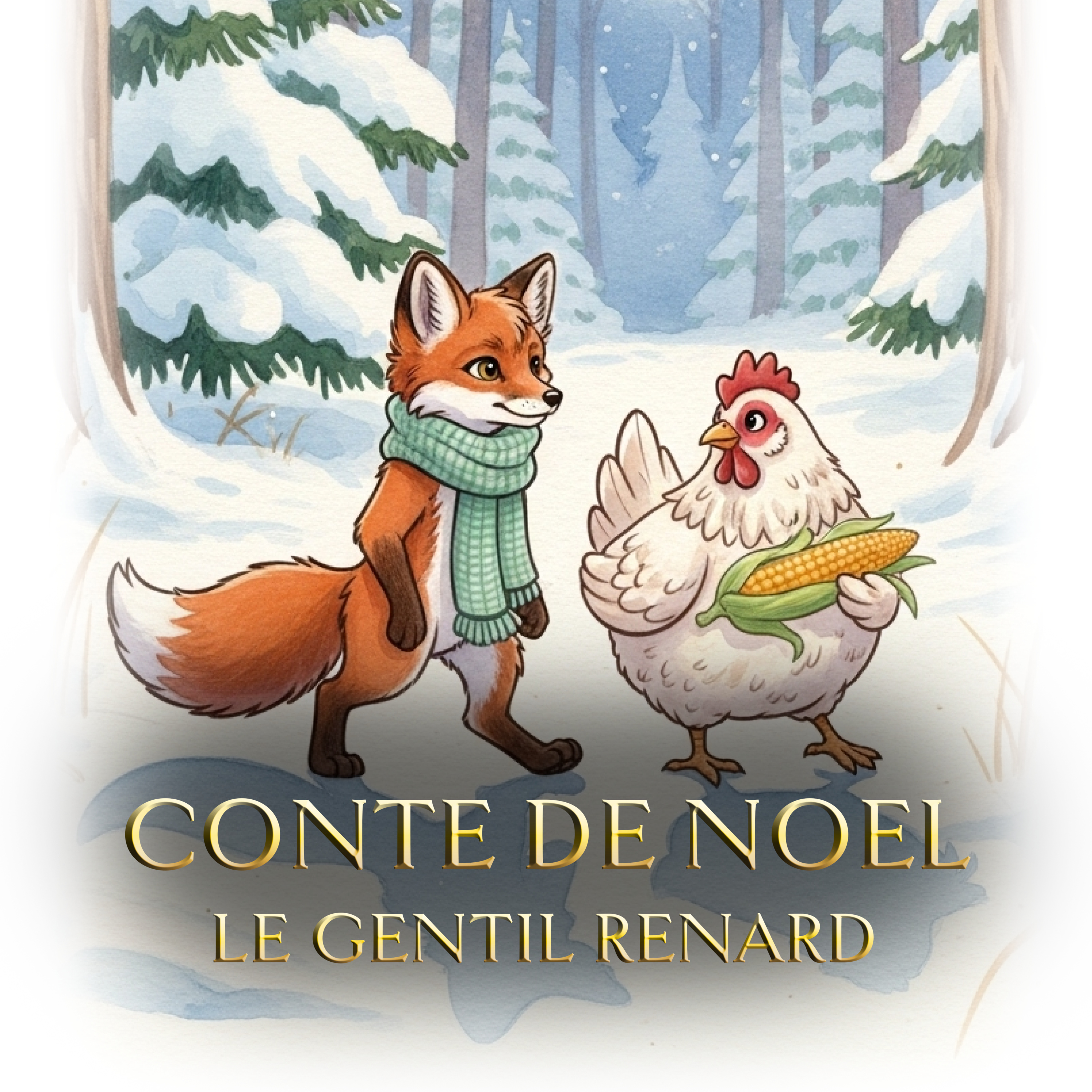 Le renard qui n'aimait pas chasser - Conte du soir (Conte de Noël#15)