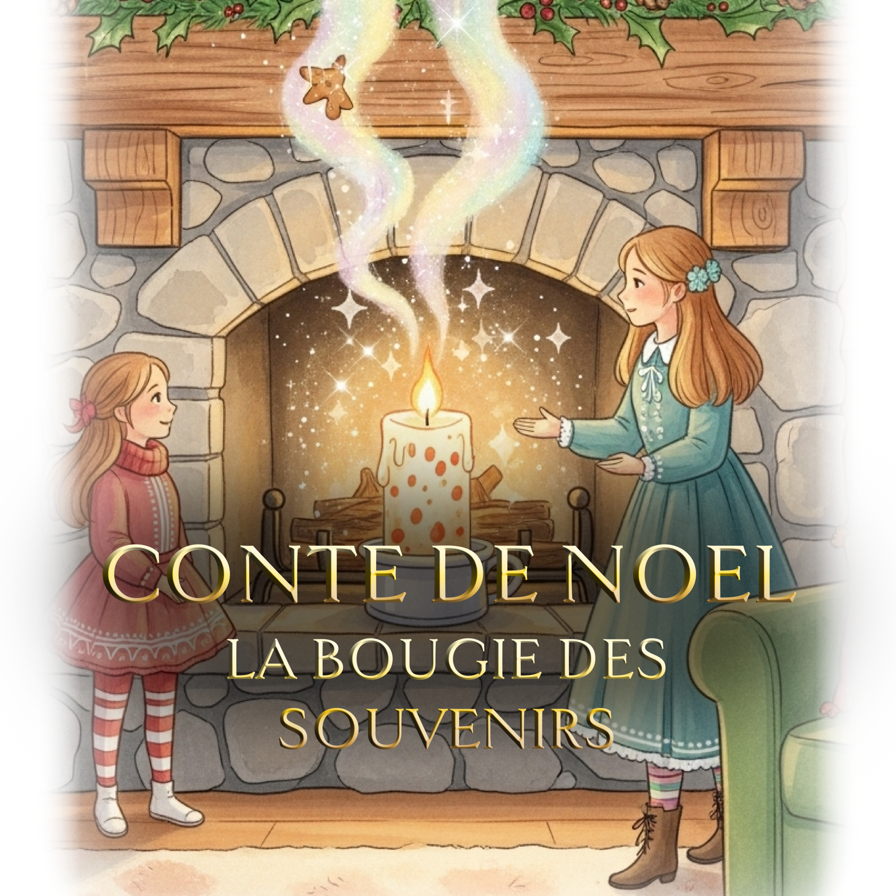 La Bougie qui parfumait les souvenirs : Conte de Noël sur la magie des souvenirs (Conte de Noël#10)