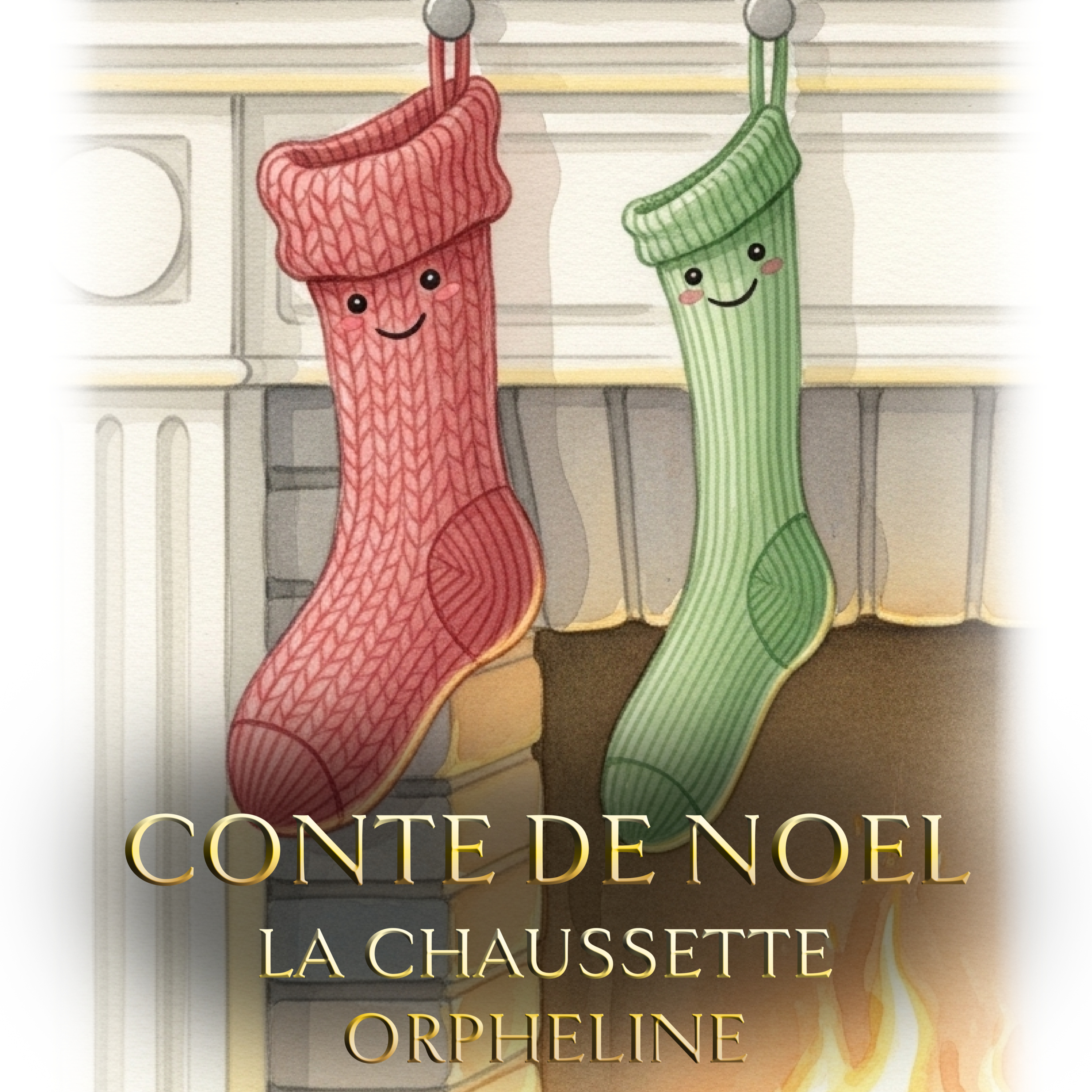 La Chaussette de Laine Orpheline : Conte de Noël sur l'amitié et la différence (Conte de Noël#9)