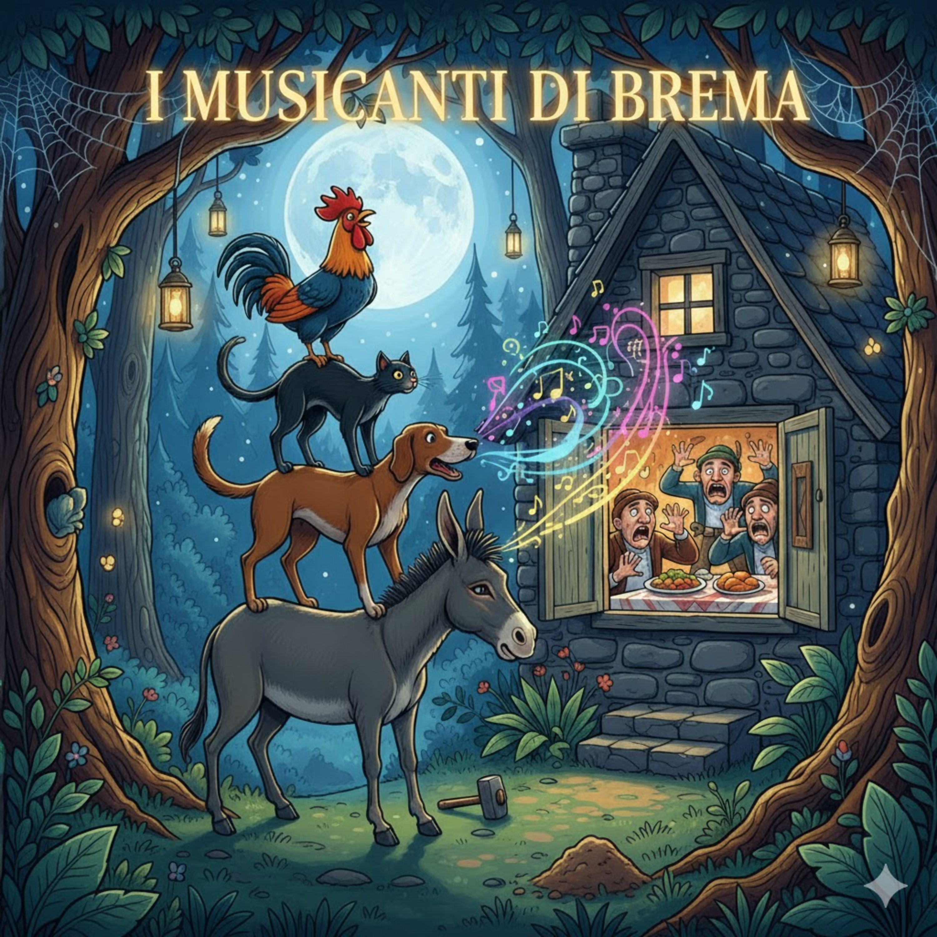 I Musicanti di Brema | I Fratelli Grimm | Audiolibro Completo episode artwork