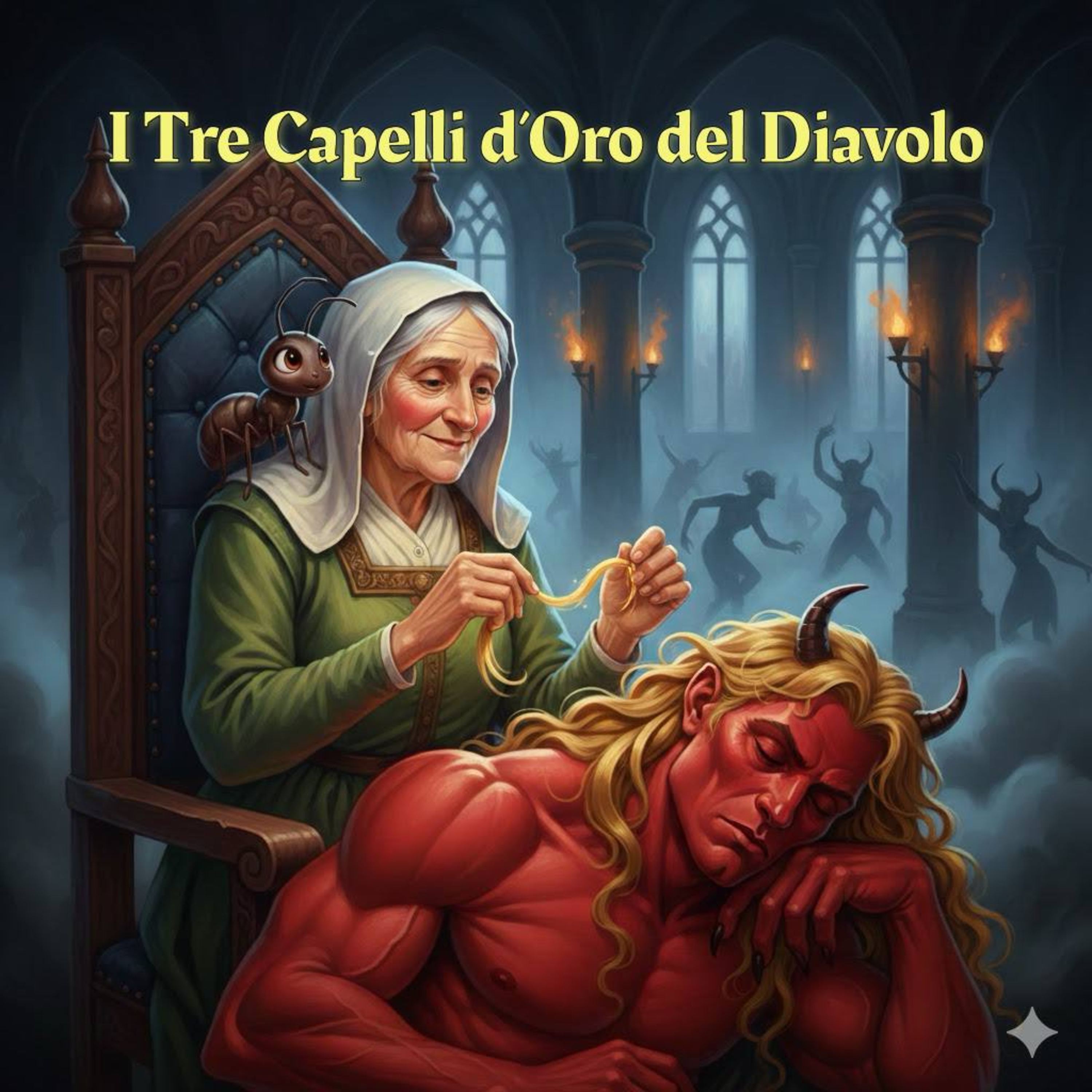 I Tre Capelli d'Oro del Diavolo | I Fratelli Grimm | Audiolibro Completo