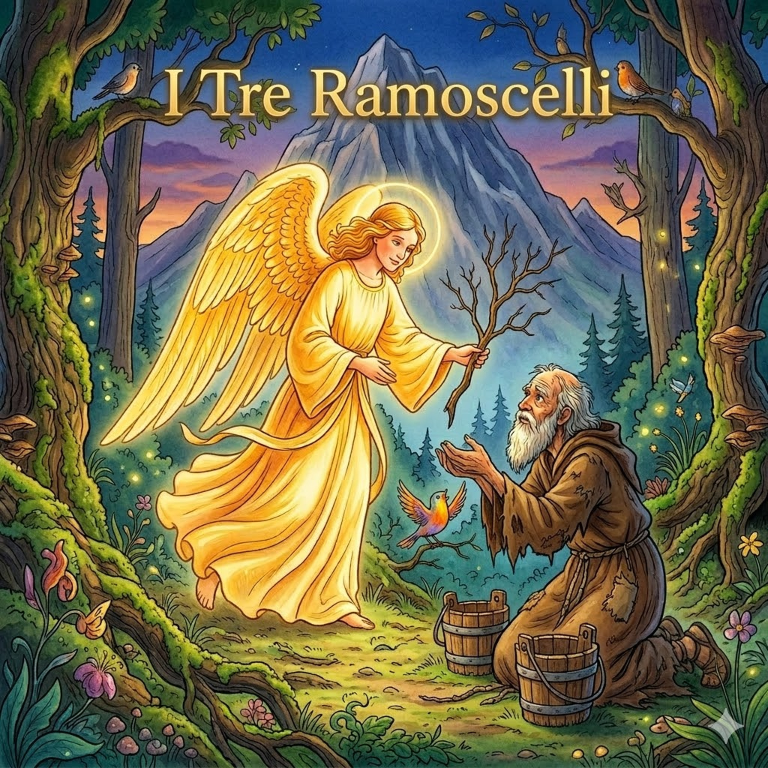 I Tre Ramoscelli | I Fratelli Grimm | Audiolibro Completo