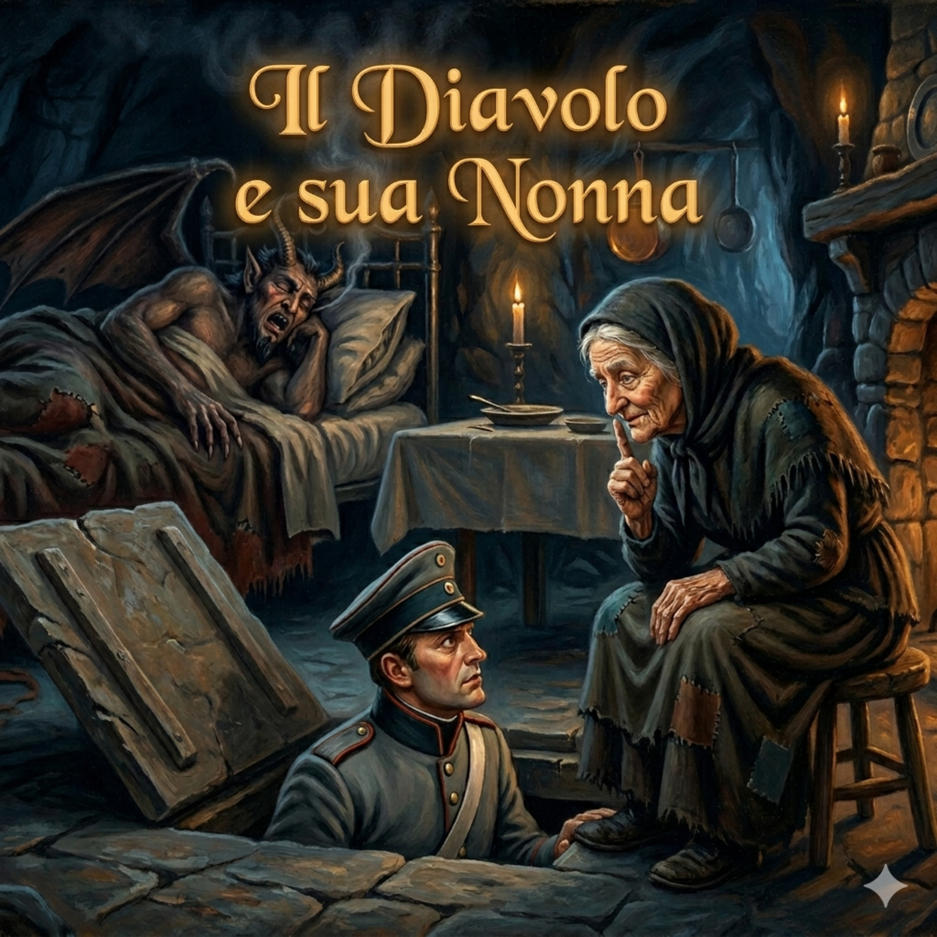 Il Diavolo e sua Nonna | I Fratelli Grimm | Audiolibro Completo