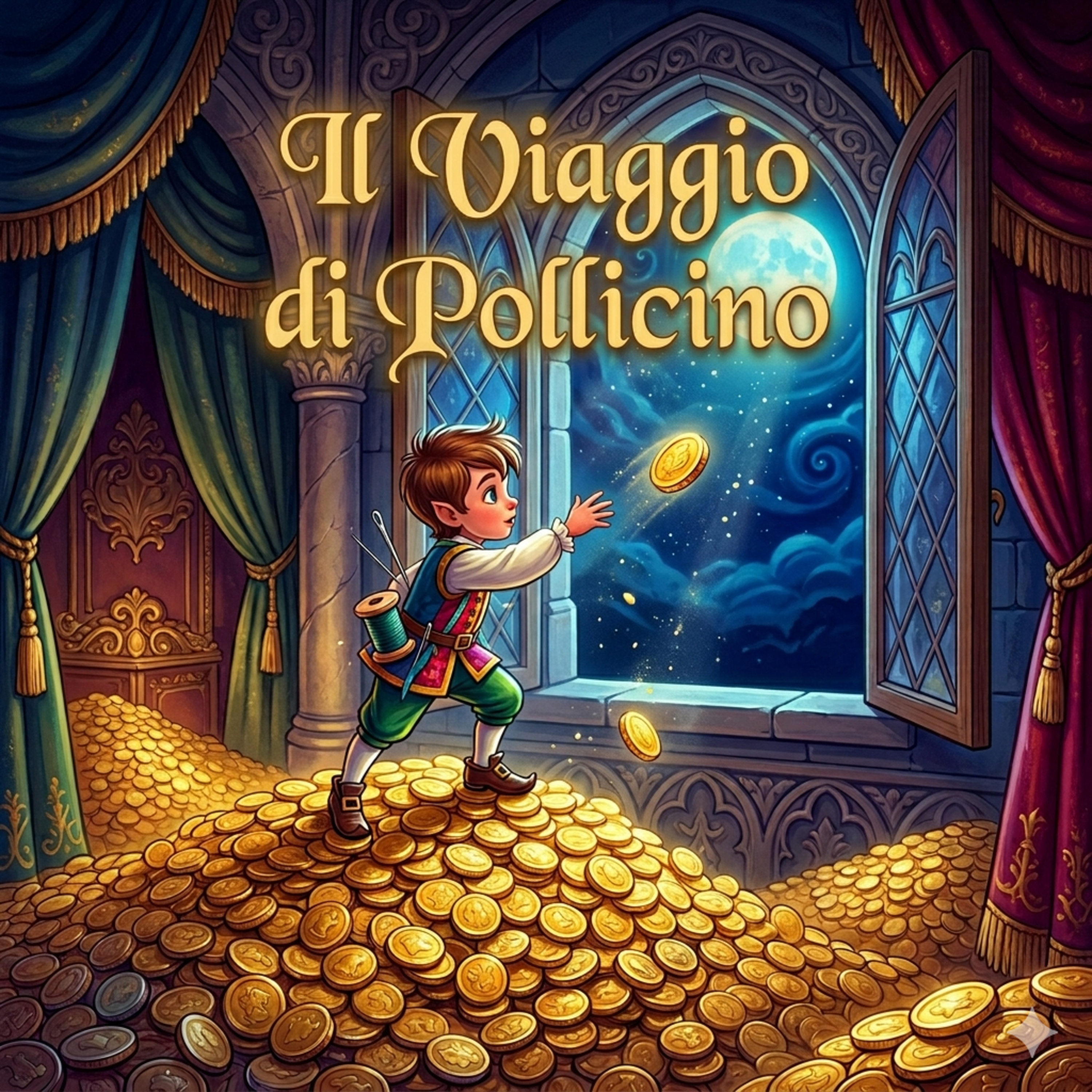 Il Viaggio di Pollicino | Pochettino in giro per il Mondo | Fiaba dei Fratelli Grimm | Audiolibro Completo