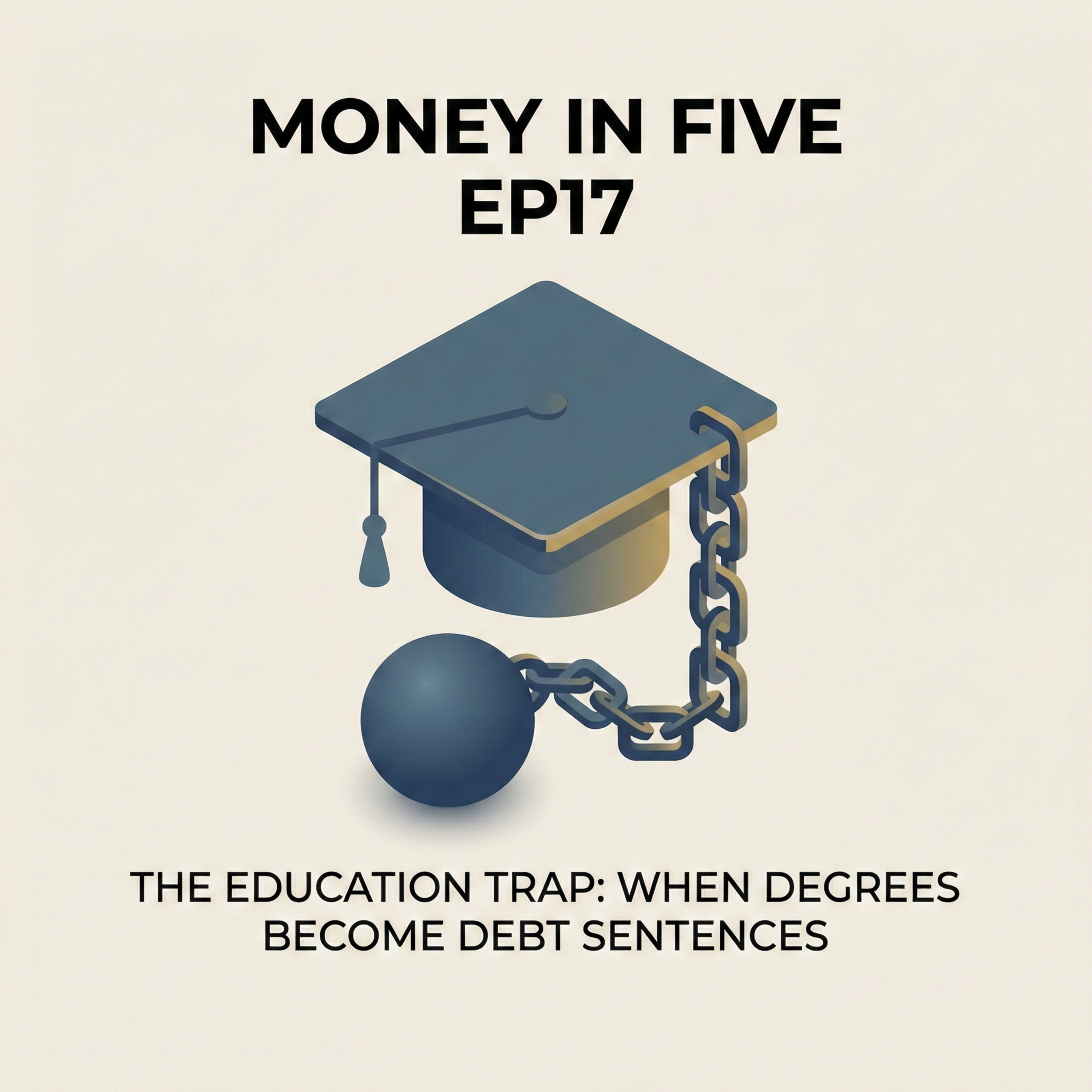 EP17 — The Education Trap: When Degrees Become Debt Sentences episode artwork